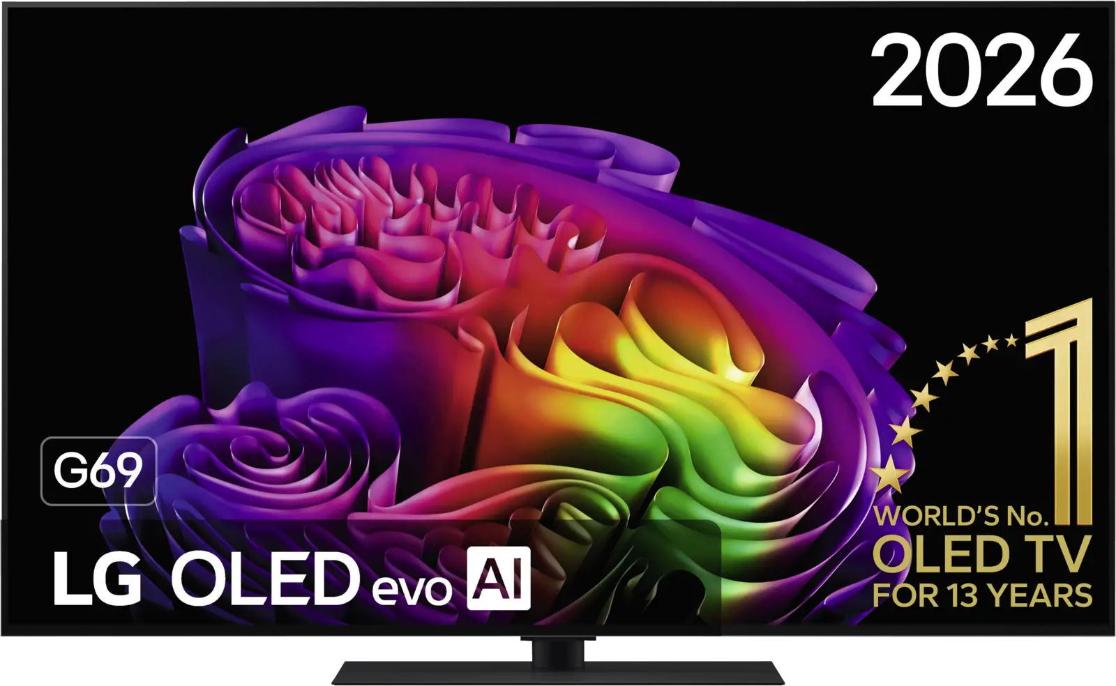 LG OLED55G69LS OLED evo Gallery TV (2026)