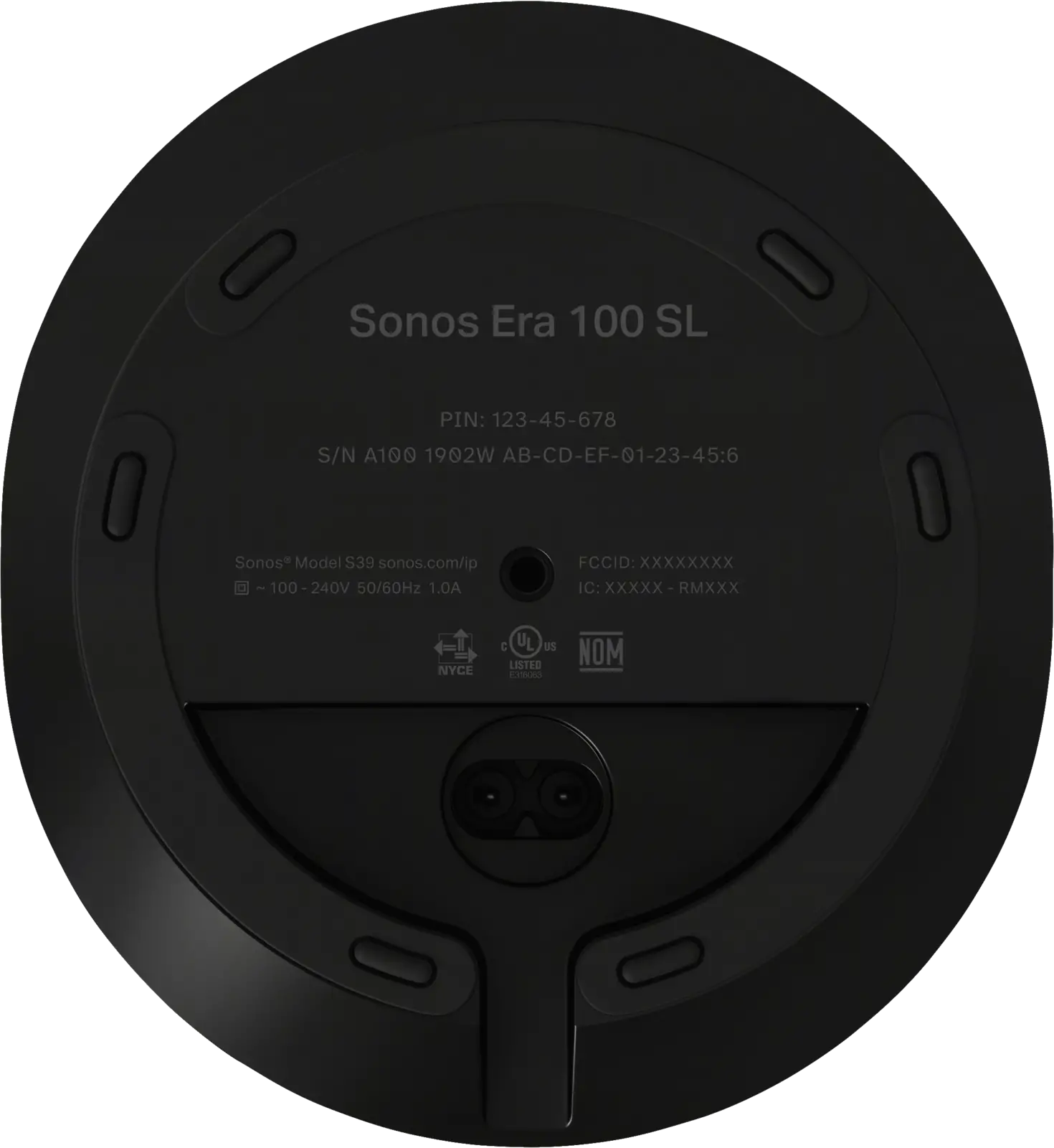 Sonos Era 100 SL Zwart