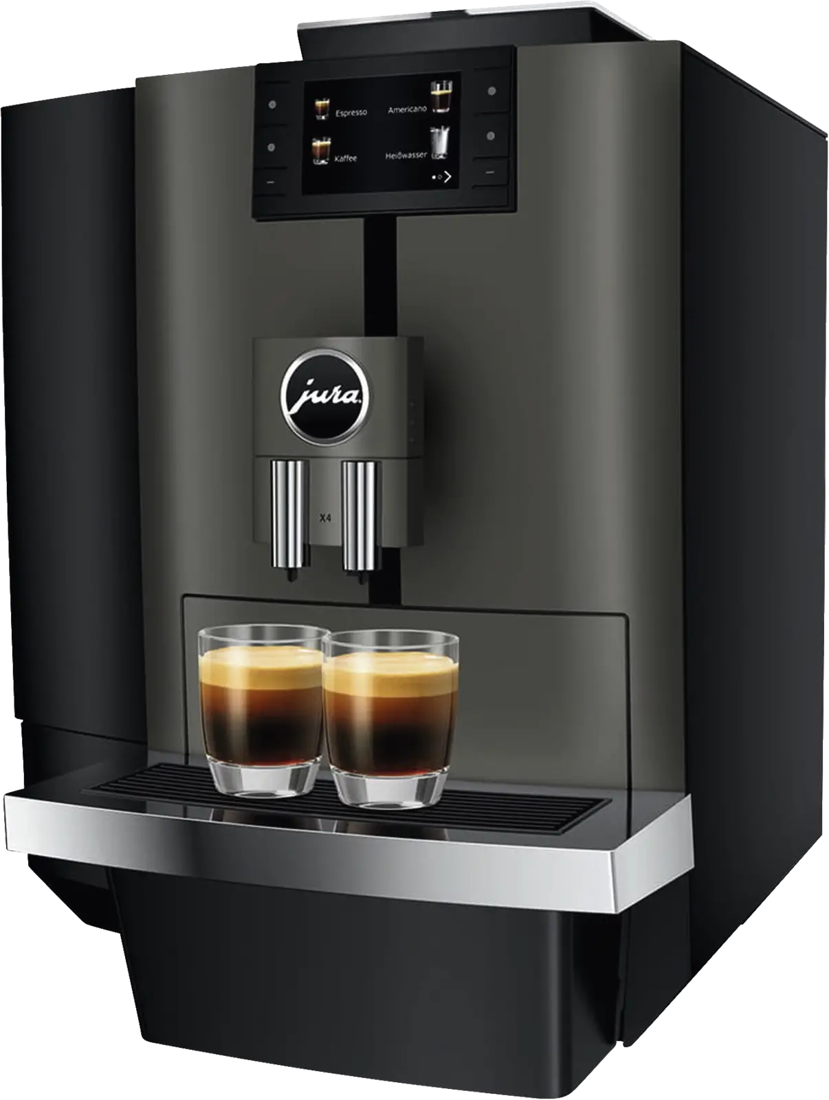 JURA X4 (EB) Dark Inox Volautomatische Koffiemachine