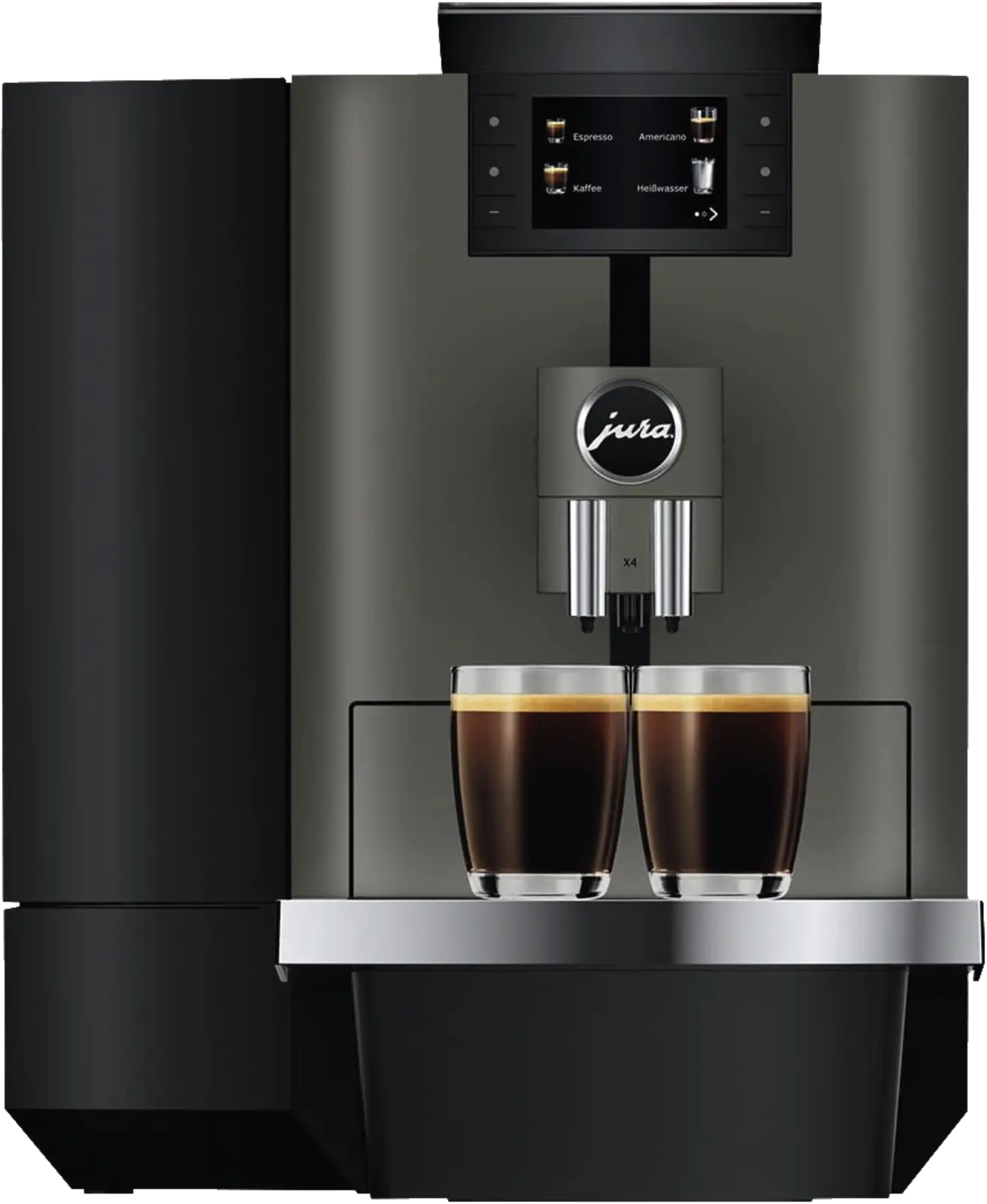 JURA X4 (EB) Dark Inox Volautomatische Koffiemachine