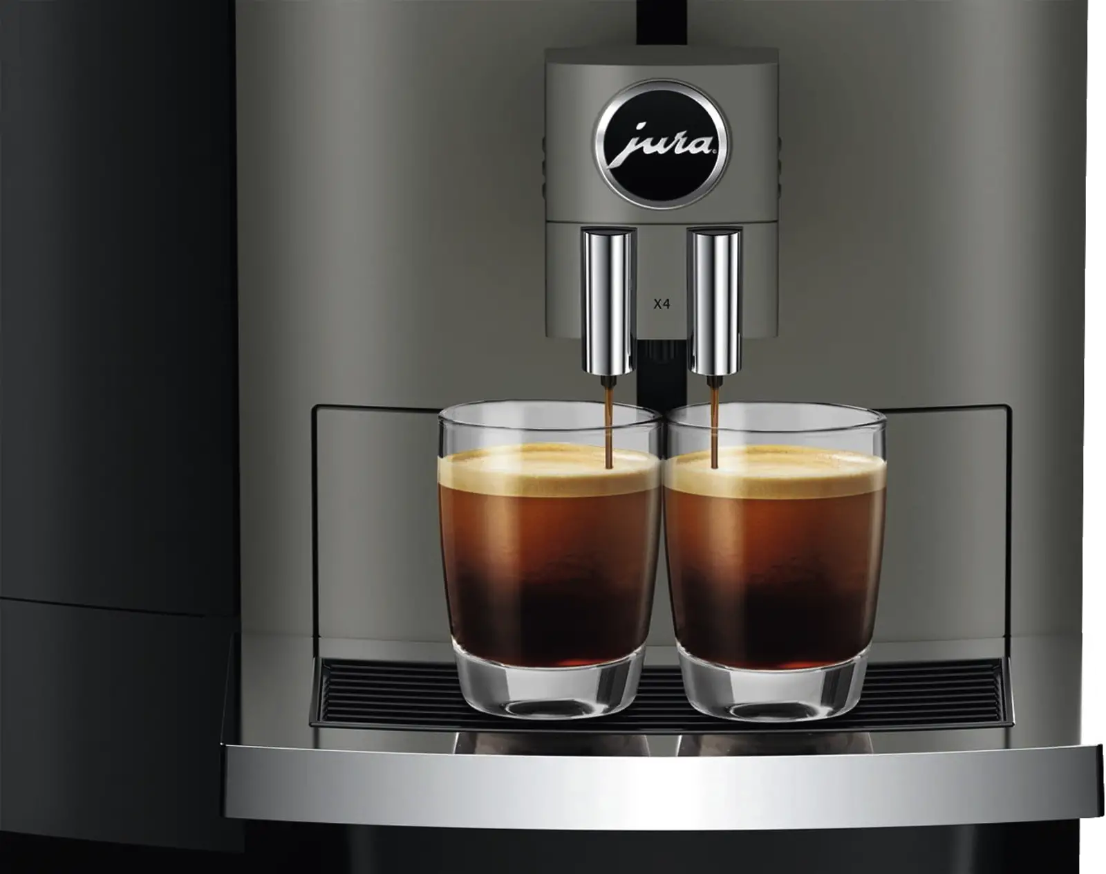 JURA X4 (EB) Dark Inox Volautomatische Koffiemachine