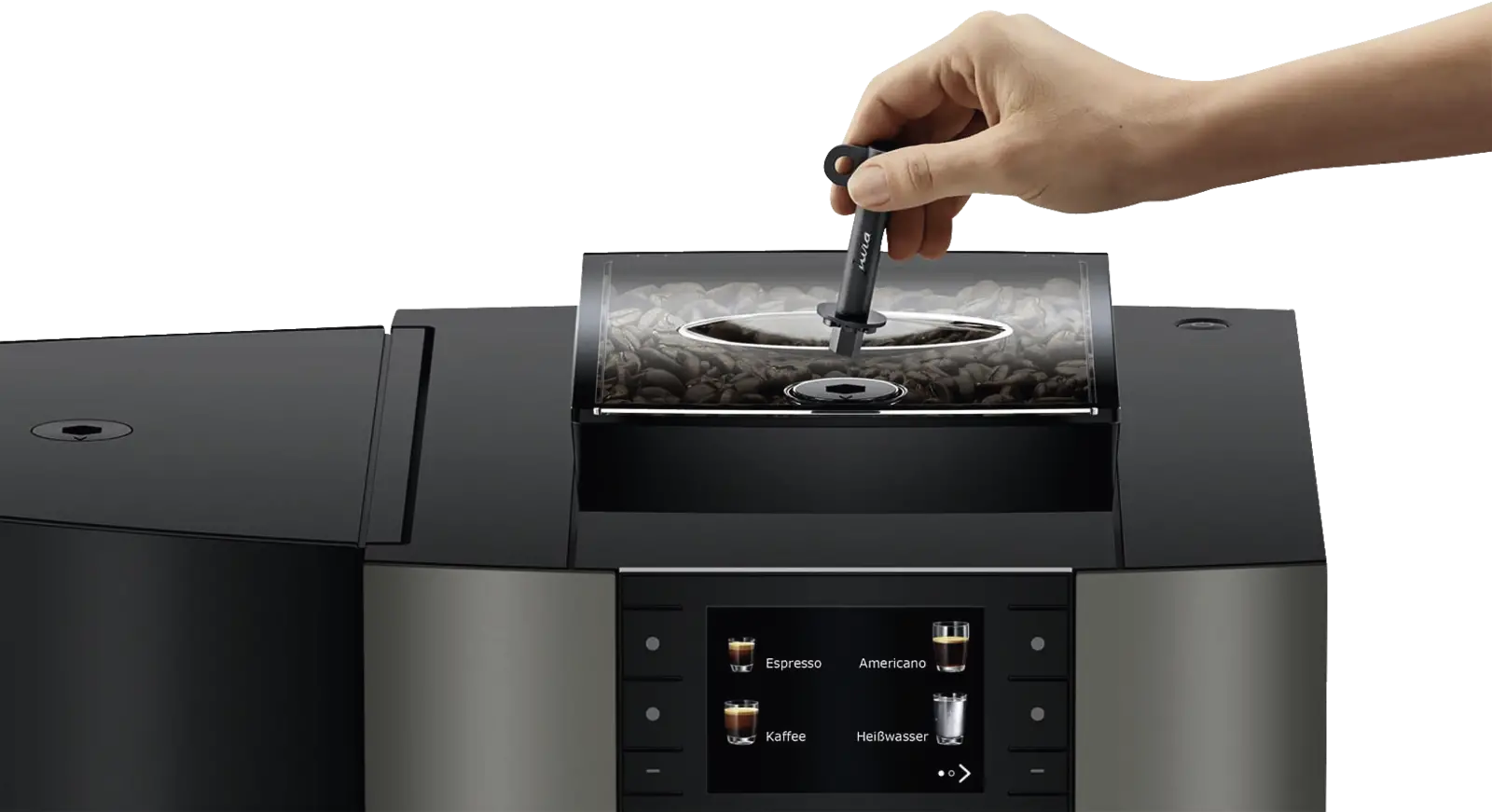 JURA X4 (EB) Dark Inox Volautomatische Koffiemachine