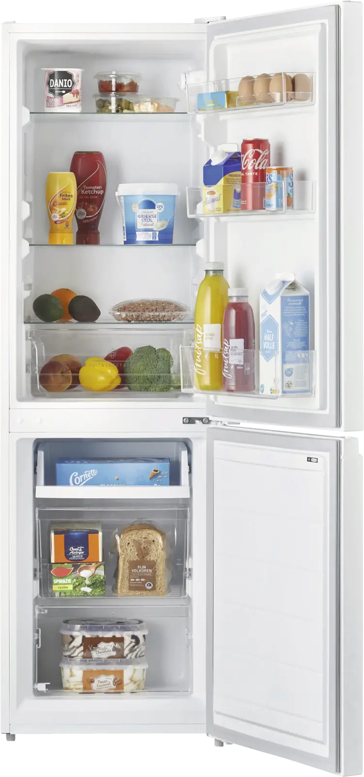 Inventum KV1500W Koel-vriescombinatie 