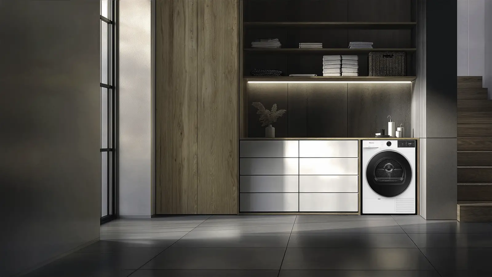 Hisense DH3E900BWCB Warmtepompdroger