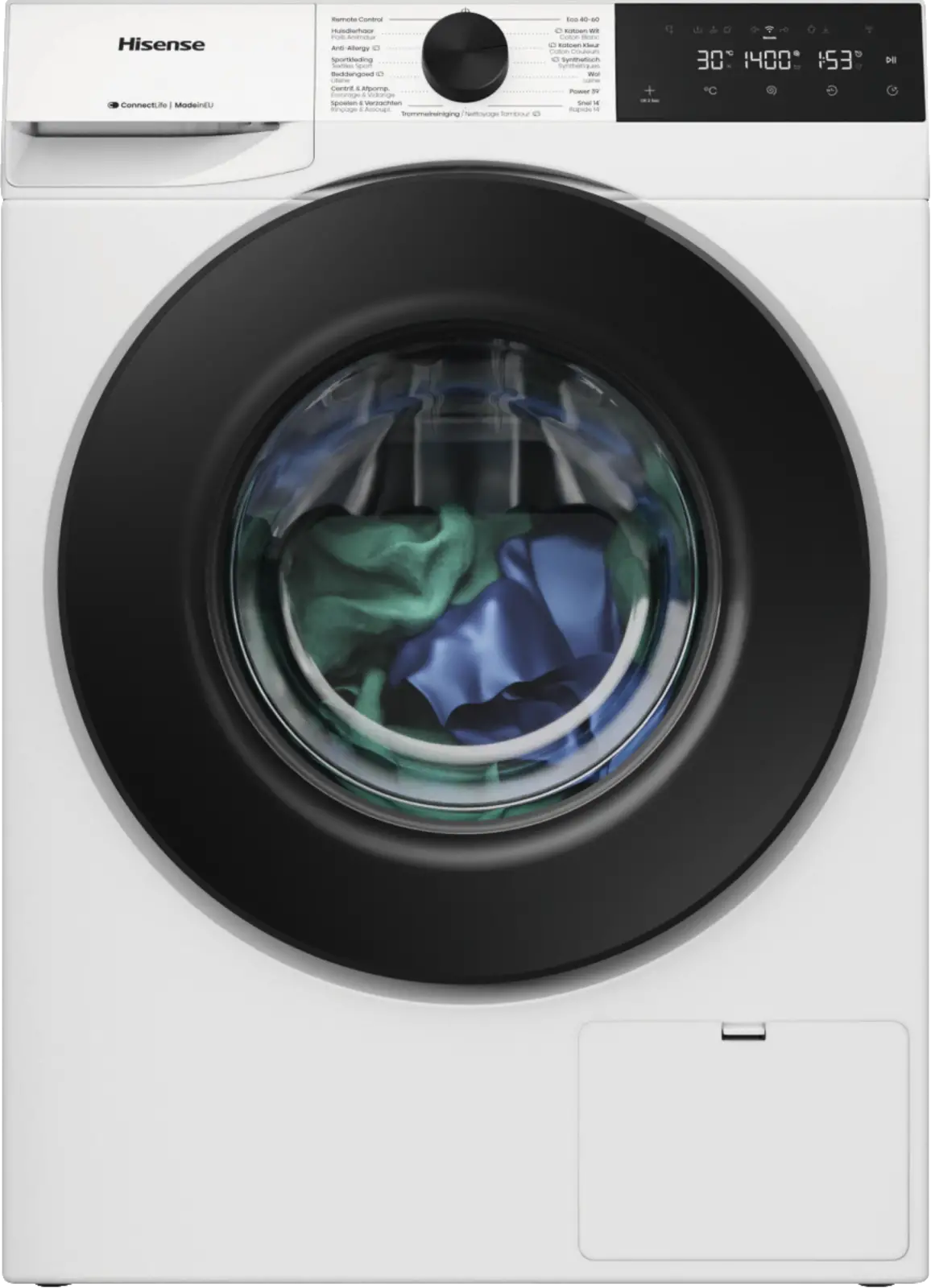 Hisense WF3E8063BWF Wasmachine