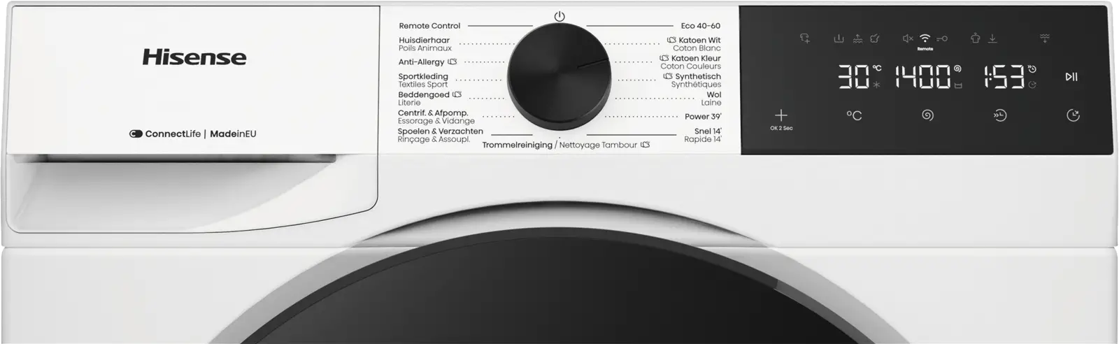 Hisense WF3E1043BWQ Wasmachine