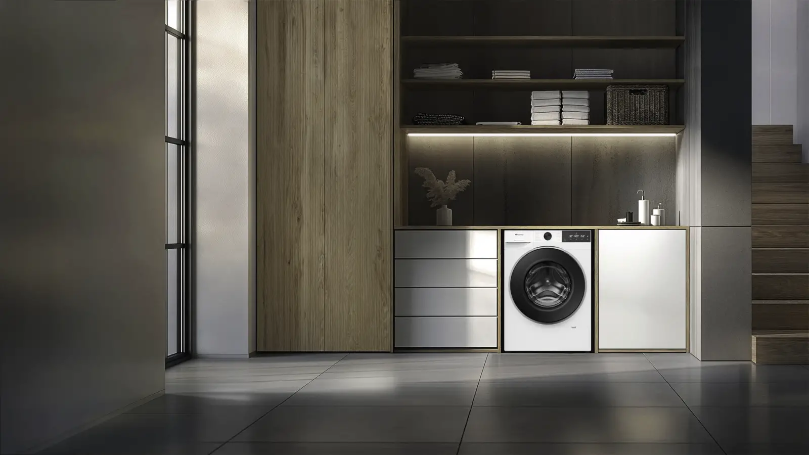 Hisense WF3E1043BWQ Wasmachine
