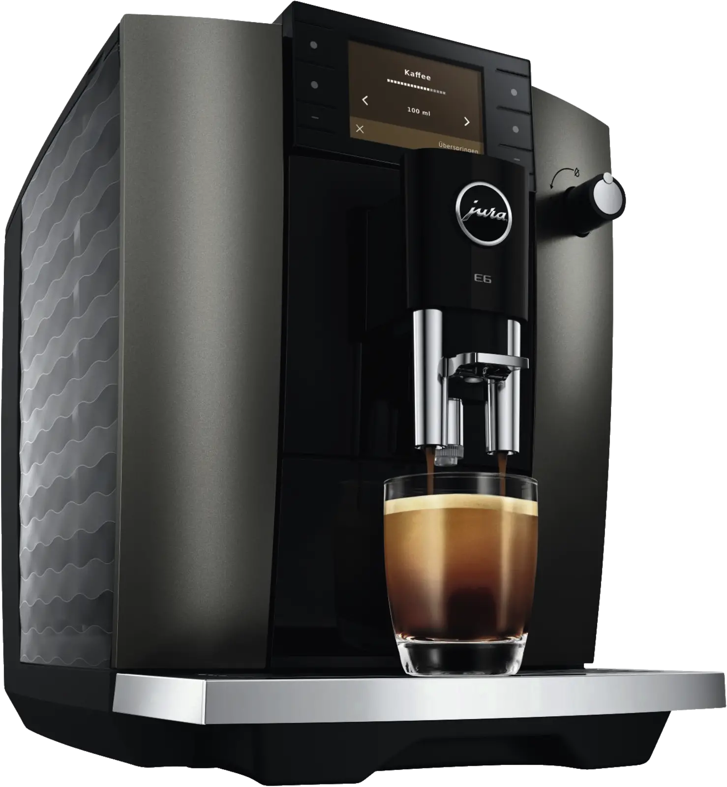 JURA E6 Dark Inox (ED) Volautomatische Koffiemachine