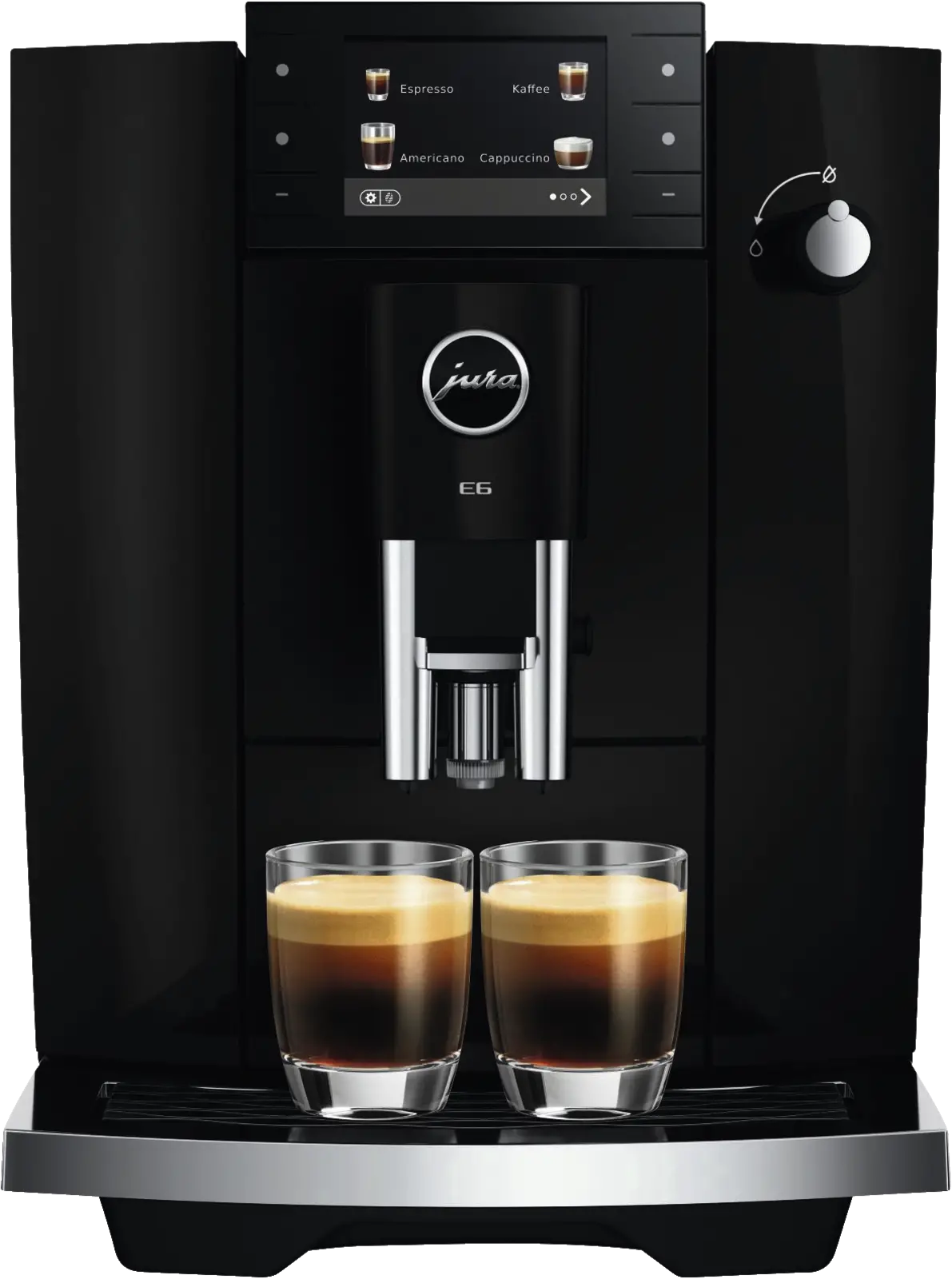 JURA E6 Piano Black (ED) Volautomatische Koffiemachine