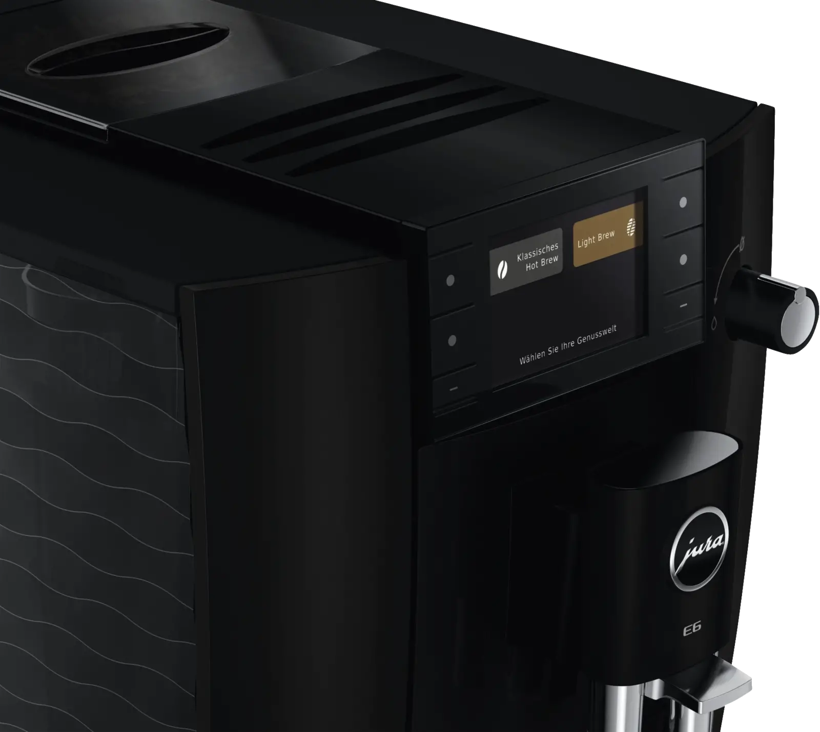 JURA E6 Piano Black (ED) Volautomatische Koffiemachine