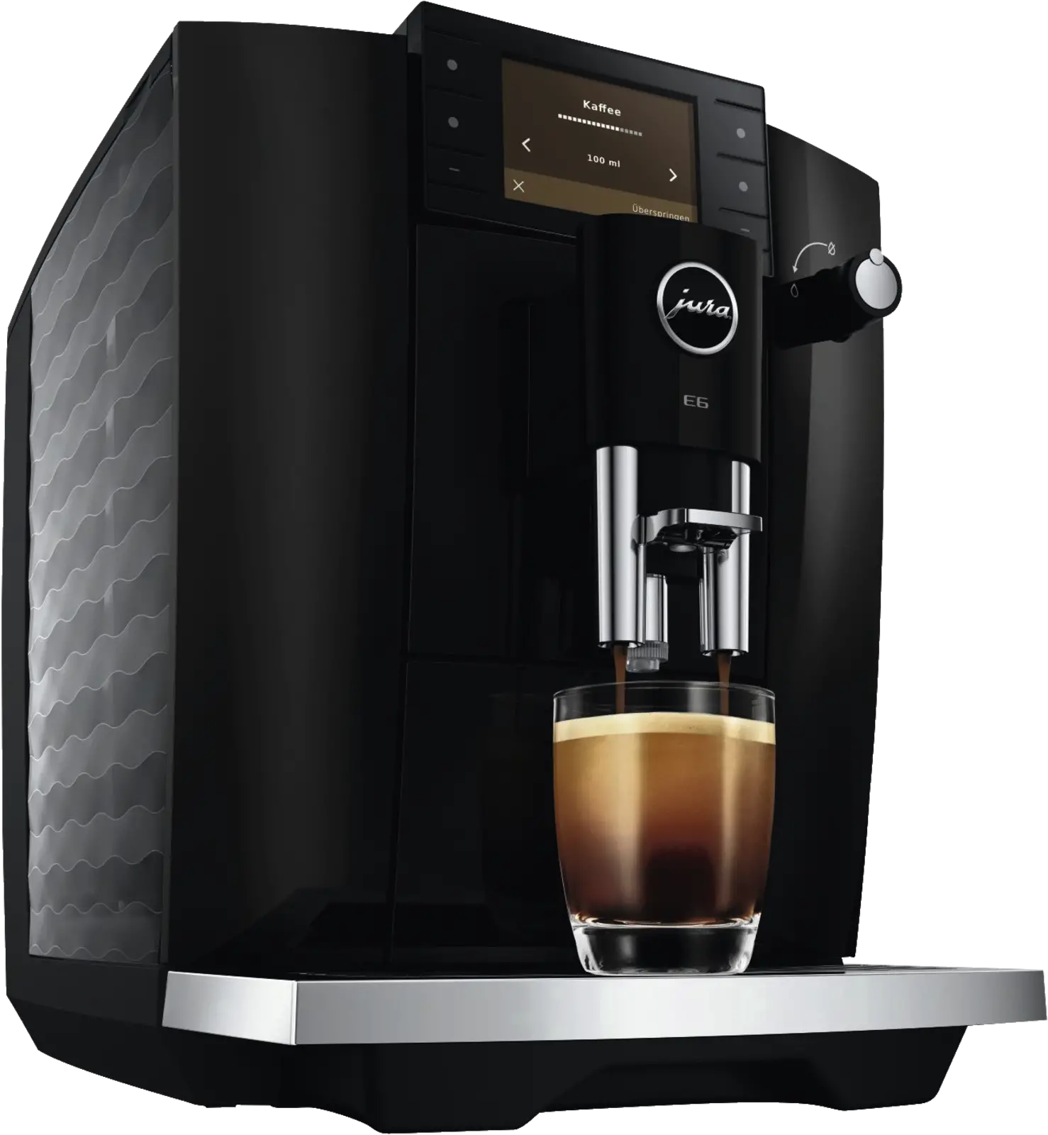 JURA E6 Piano Black (ED) Volautomatische Koffiemachine