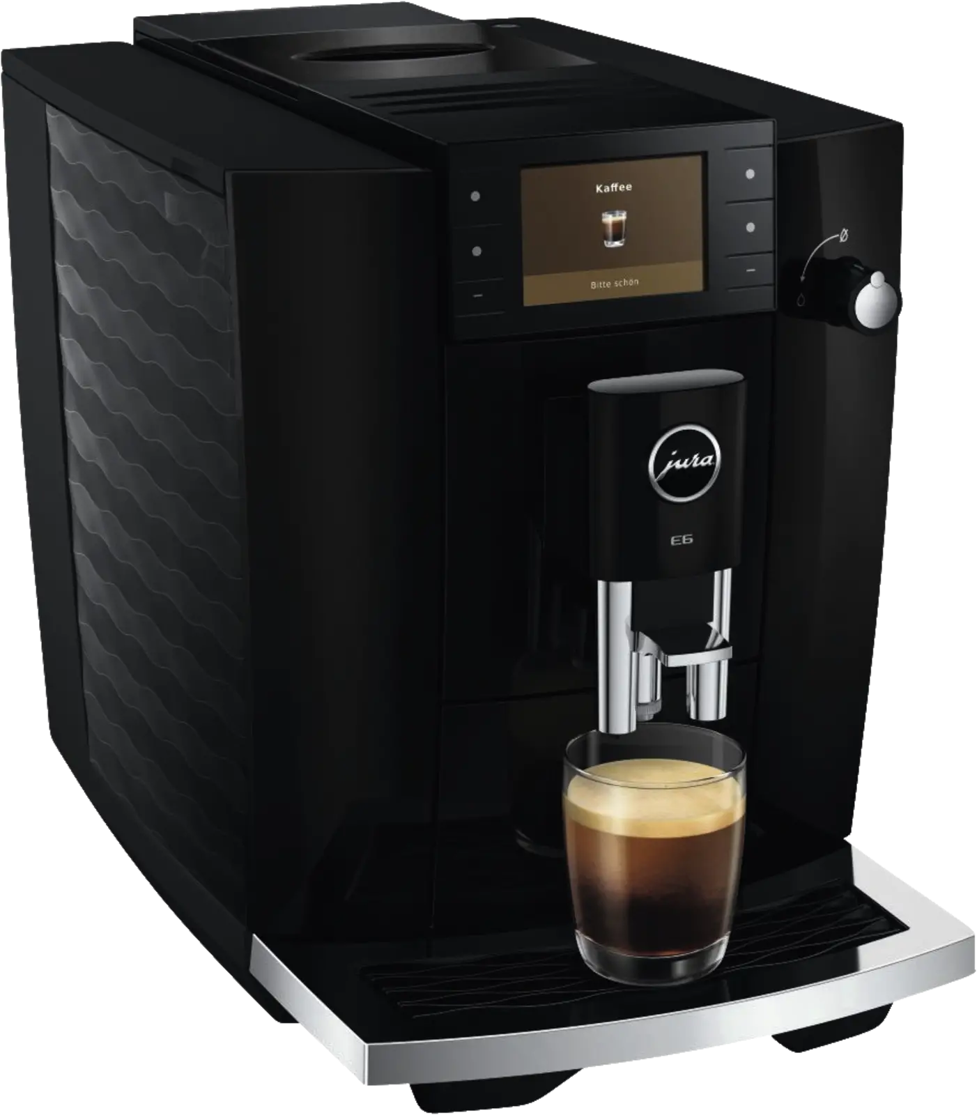 JURA E6 Piano Black (ED) Volautomatische Koffiemachine