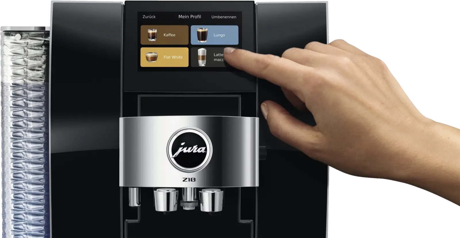 JURA Z10 (EB) Diamond Black Volautomatische Koffiemachine