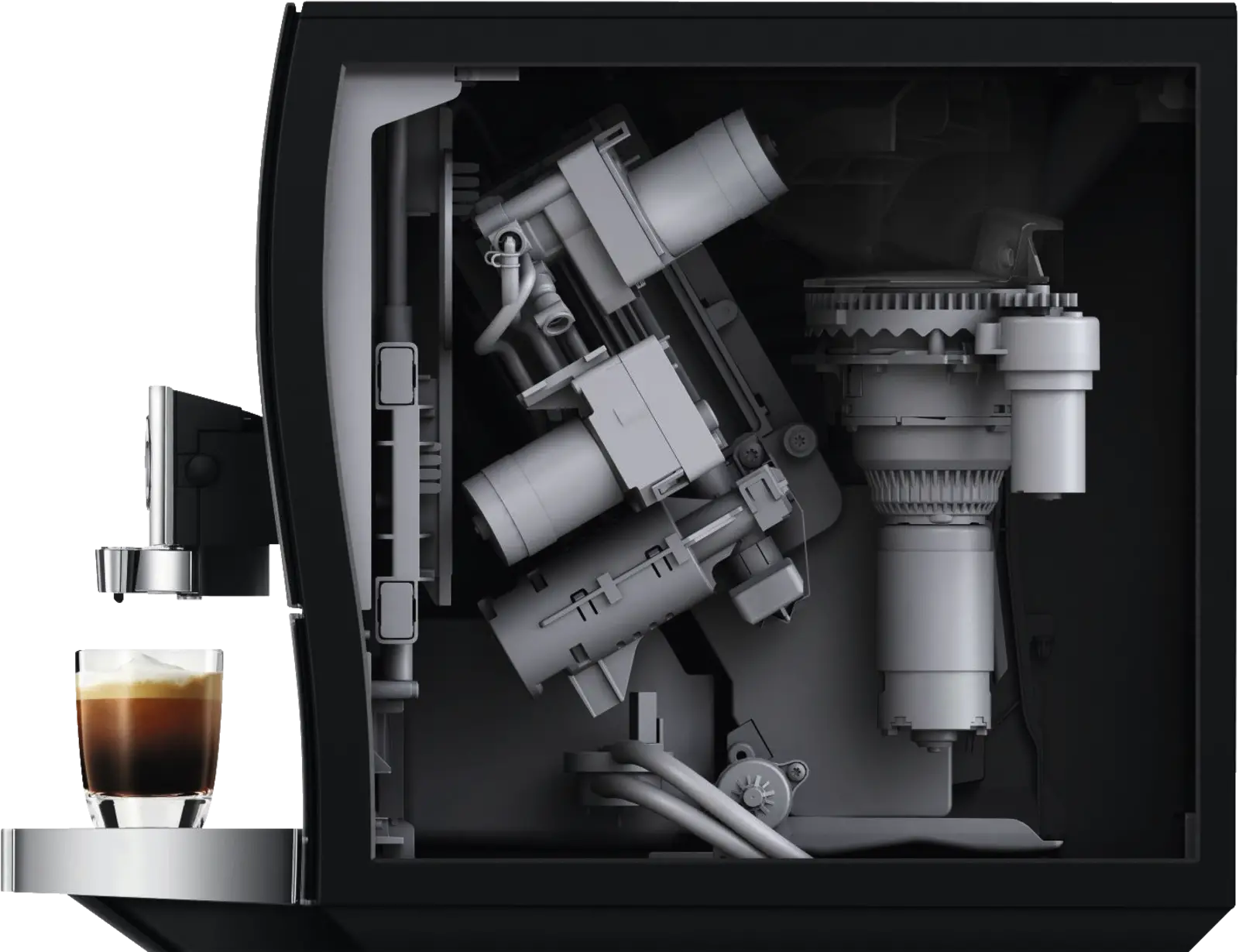 JURA Z10 (EB) Diamond Black Volautomatische Koffiemachine