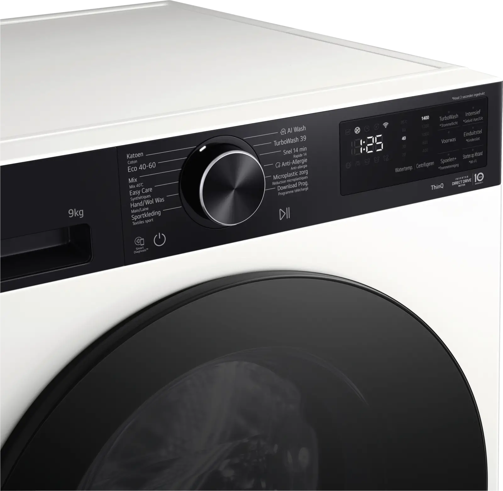LG F4X5009THB Wasmachine
