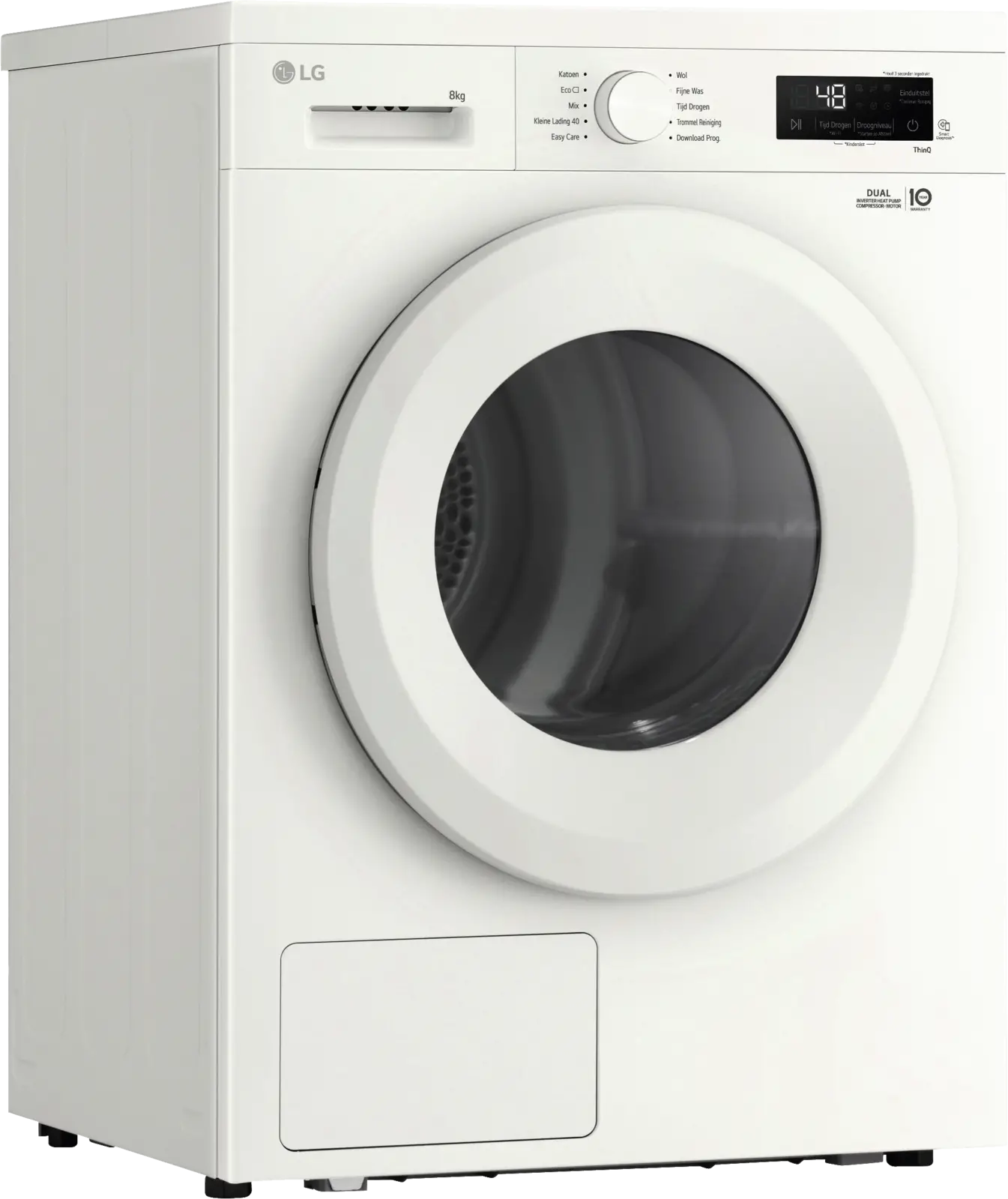 LG RHX1008NWH Warmtepompdroger 