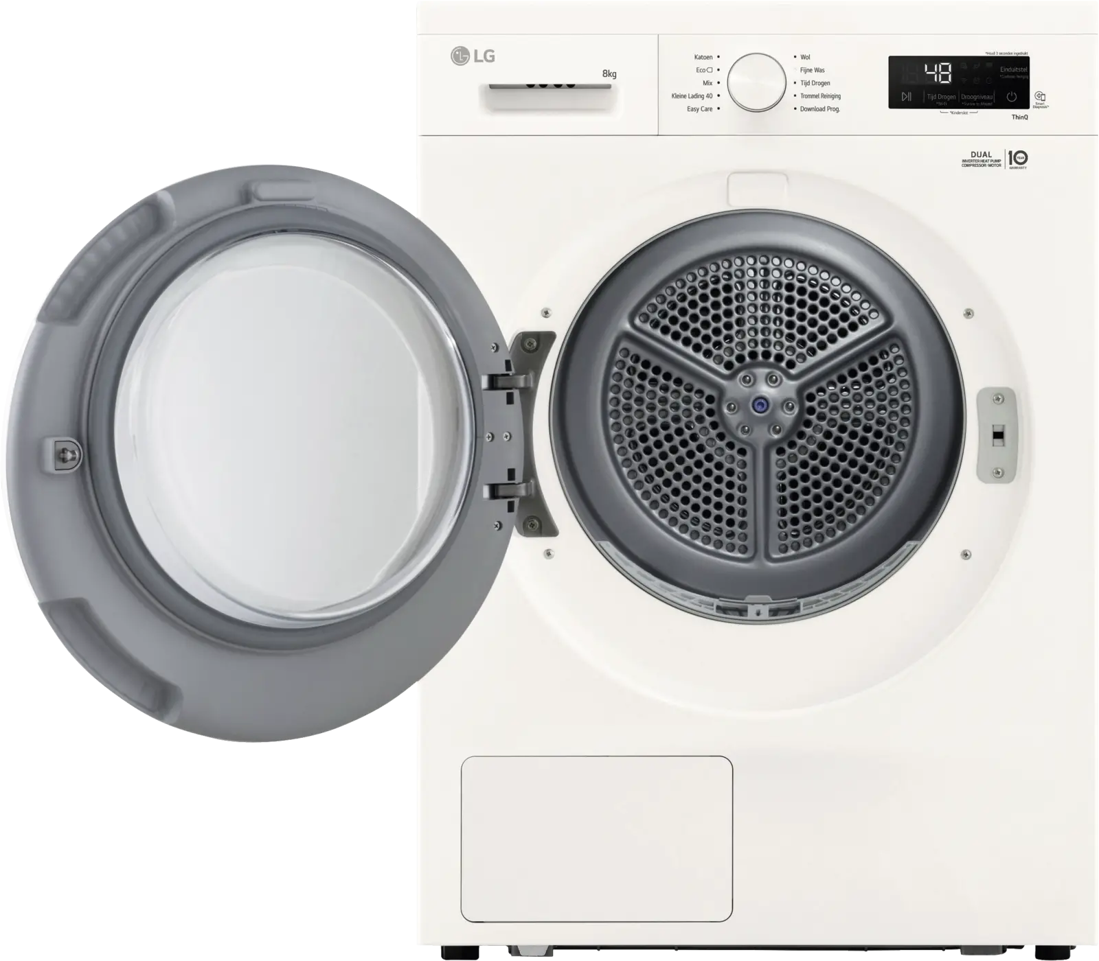 LG RHX1008NWH Warmtepompdroger 