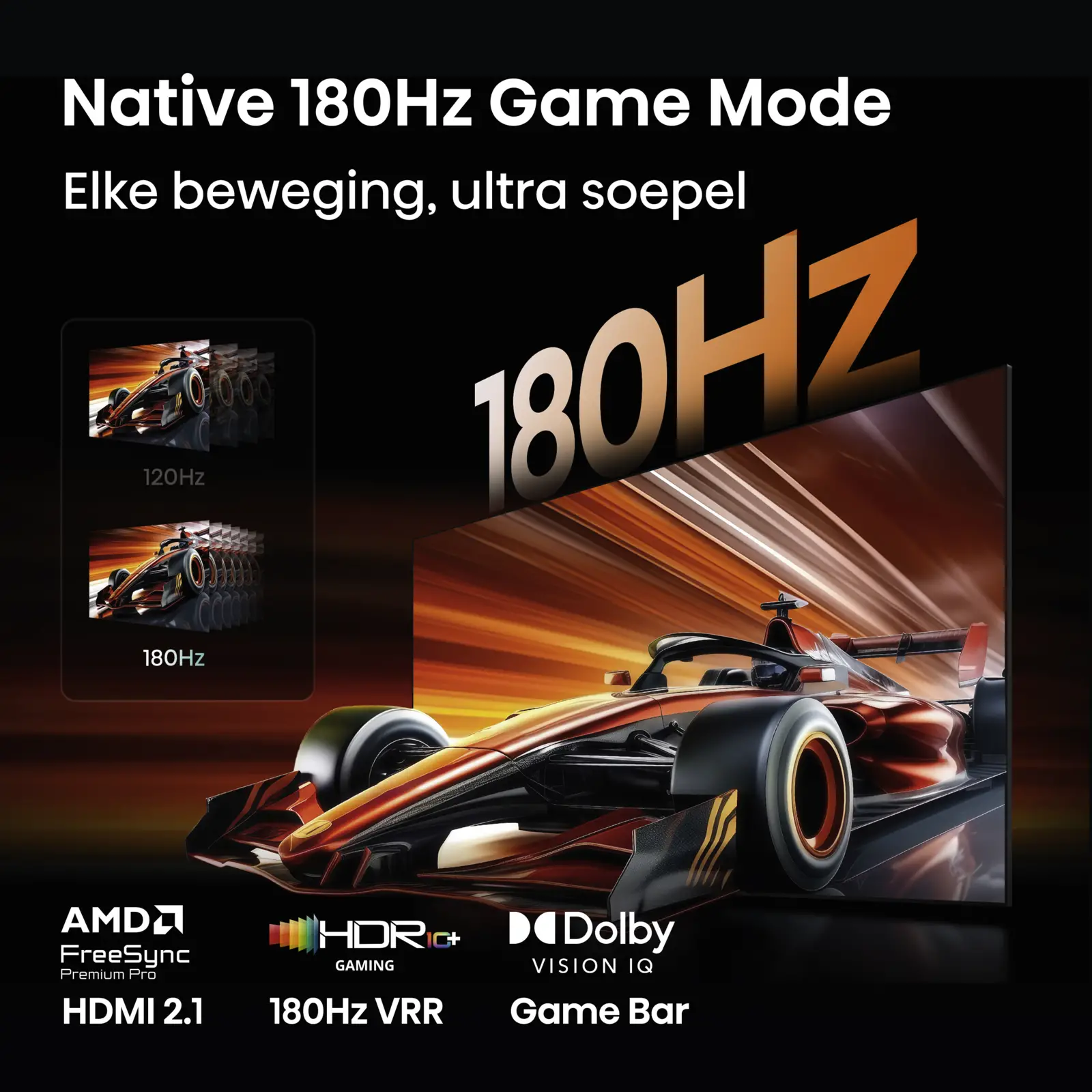 Hisense 75UR8S RGB MiniLED 4K 180Hz Smart TV (2026)