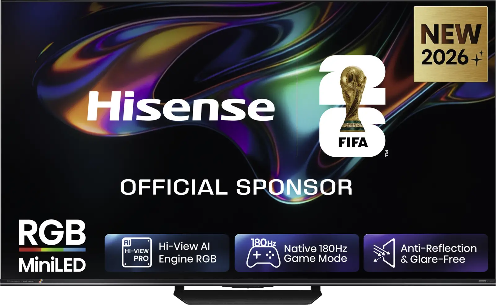 Hisense 65UR8S RGB MiniLED 4K 180Hz Smart TV (2026)