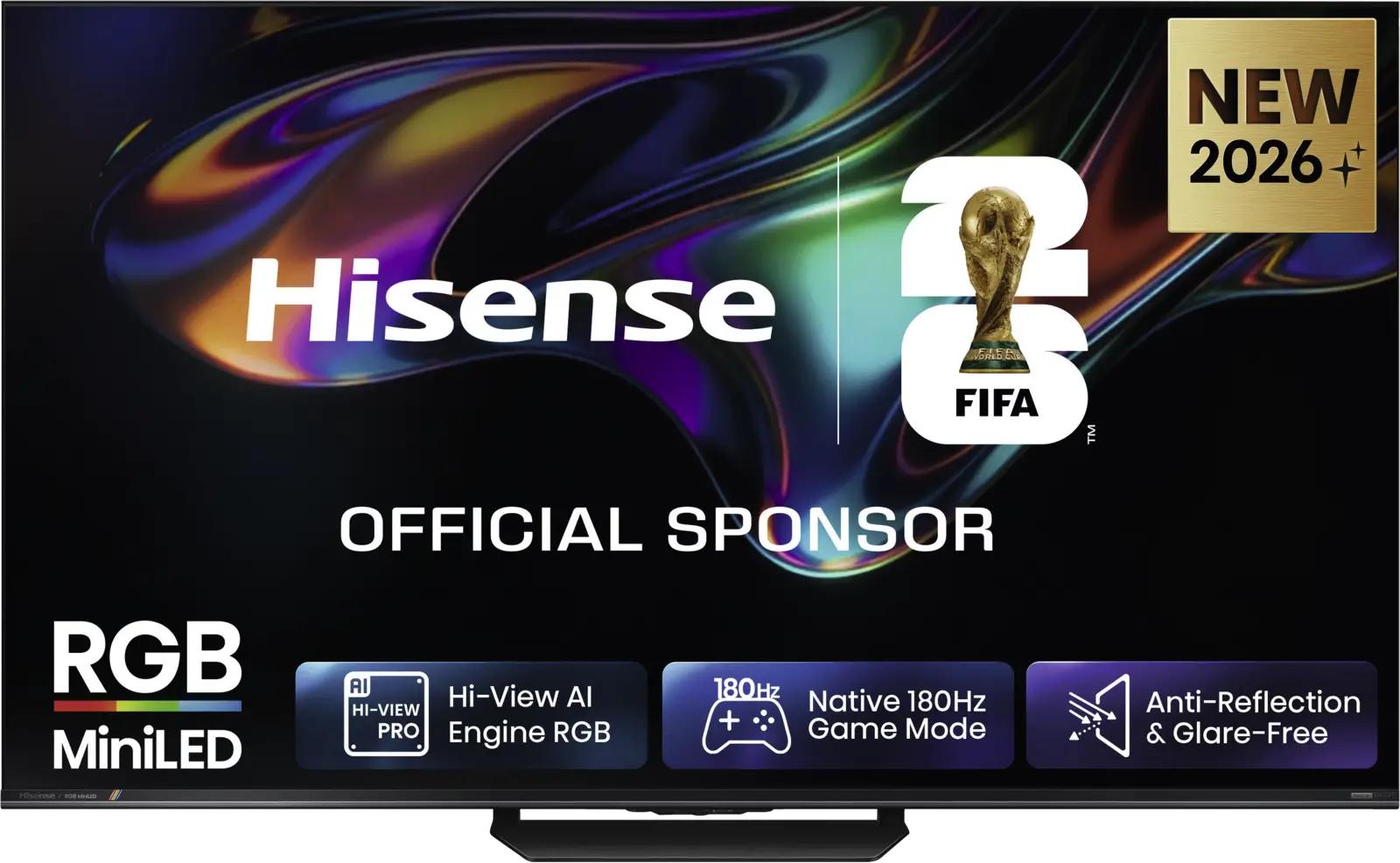 Hisense 55UR8S RGB MiniLED 4K 180Hz Smart TV (2026)