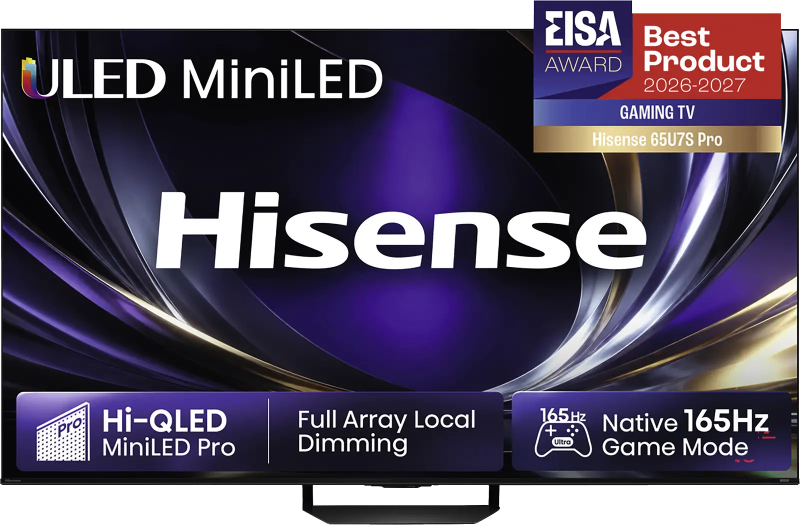 Hisense 65U79S PRO Hi-QLED MiniLED Pro 4K 165Hz Smart TV (2026)
