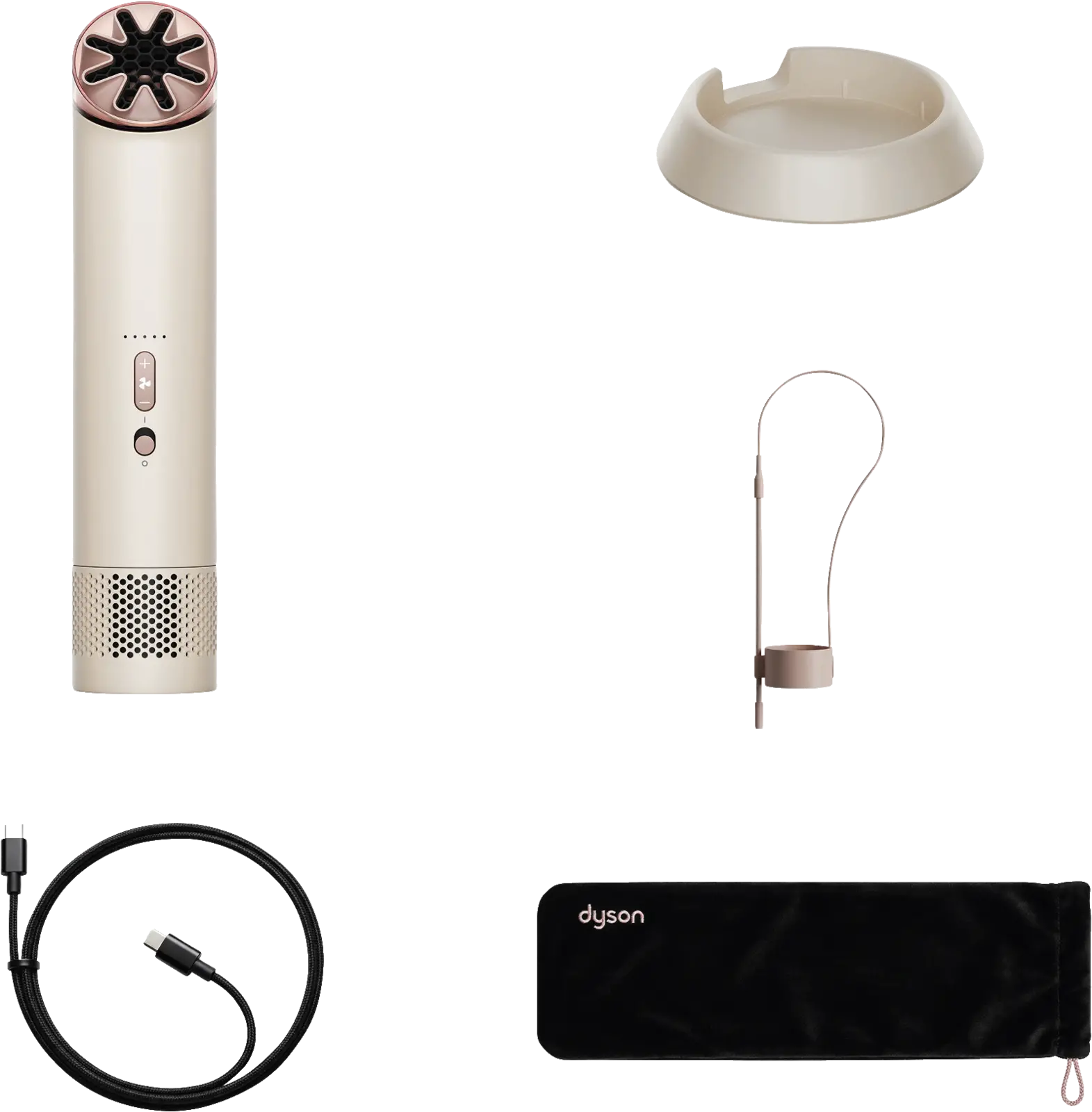 Dyson HushJet Mini Cool Ventilator Stone/Blush