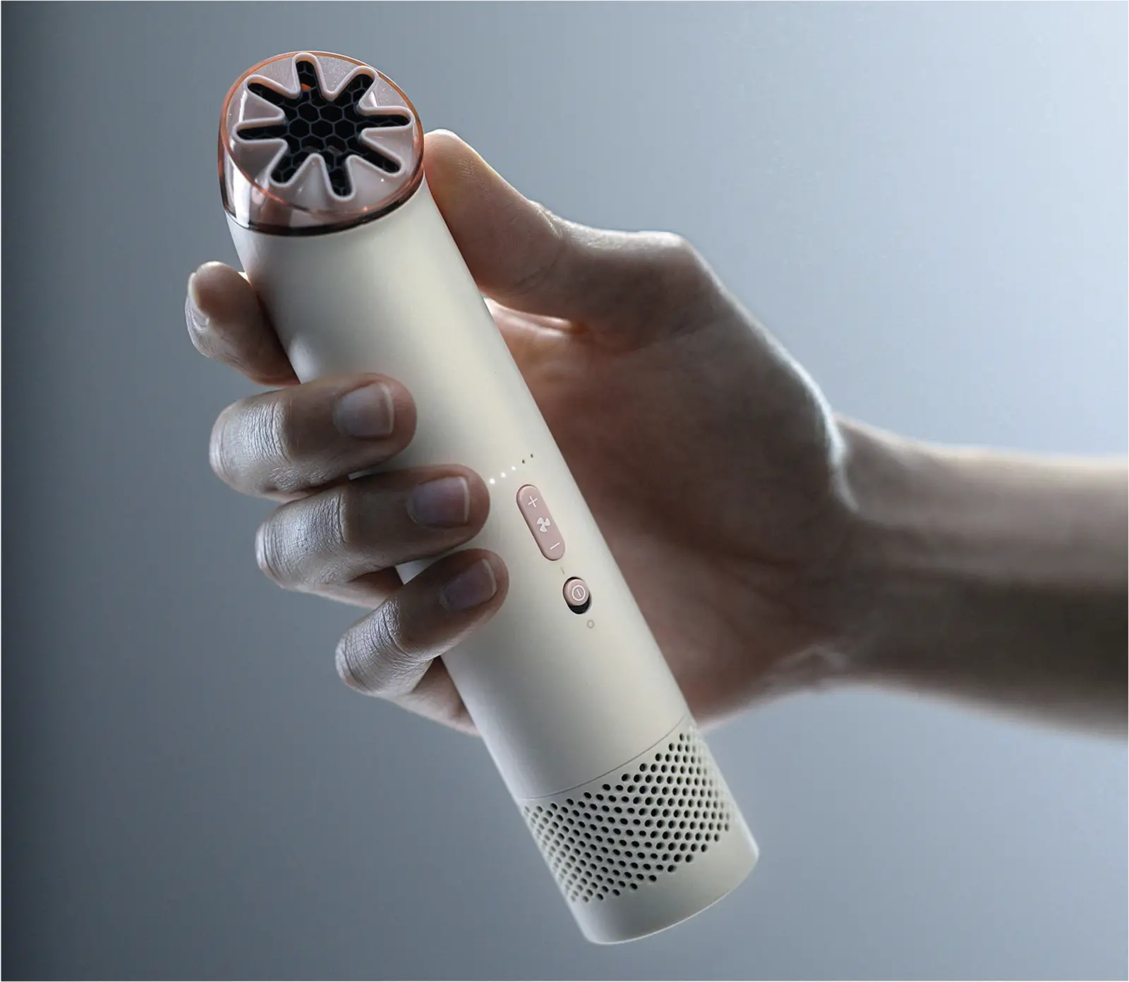 Dyson HushJet Mini Cool Ventilator Stone/Blush