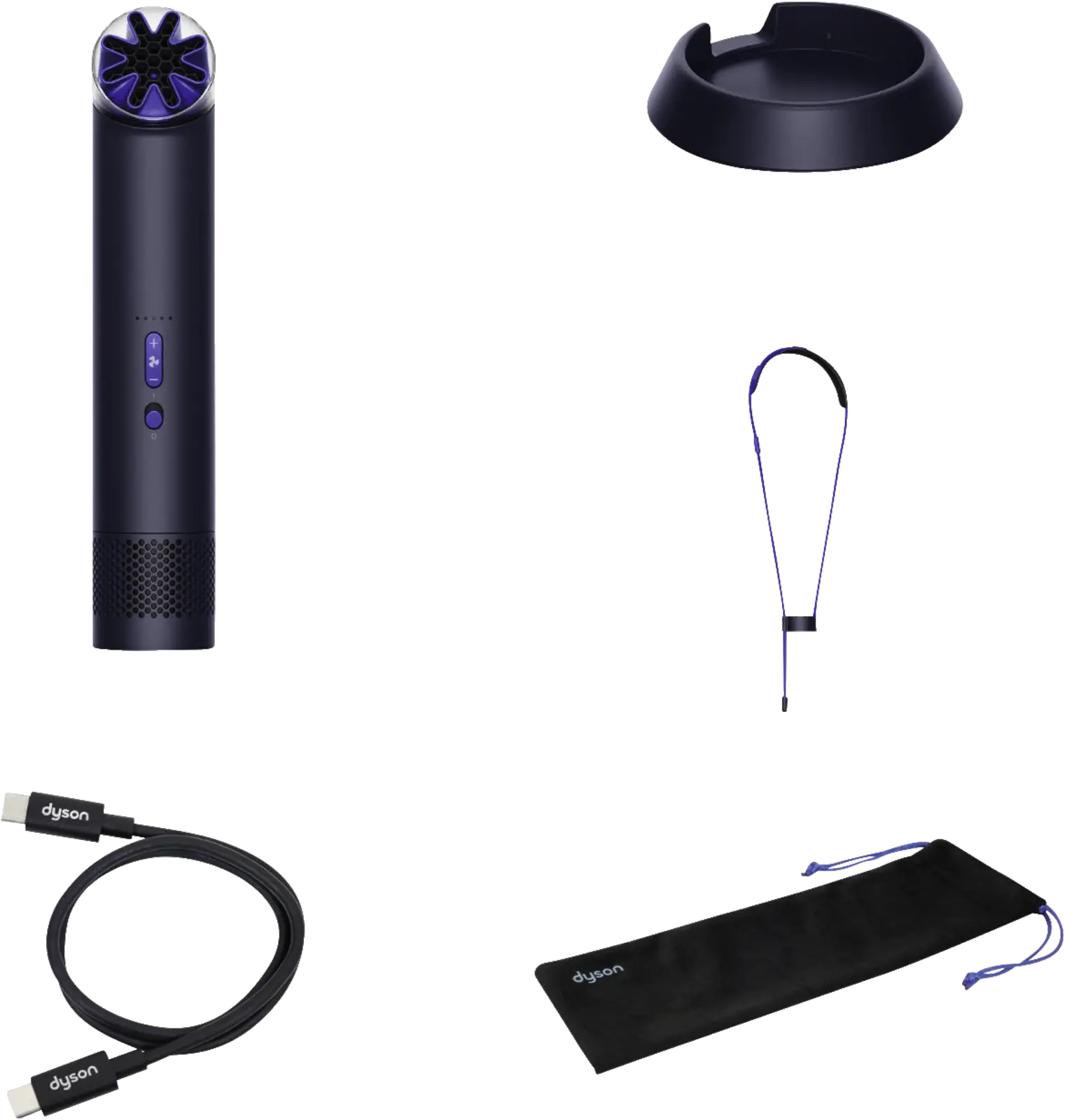 Dyson HushJet Mini Cool Ventilator Ink/Cobalt