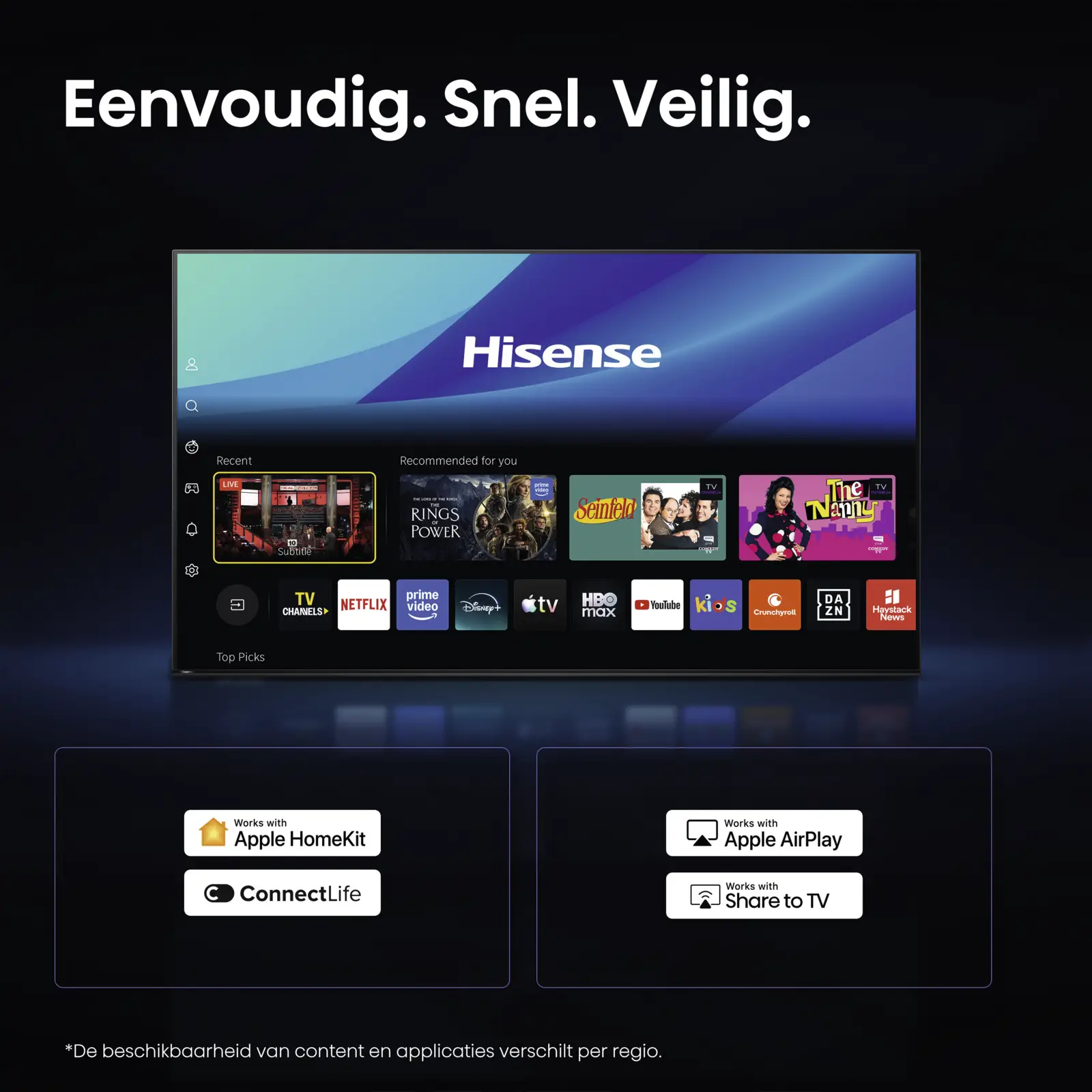 Hisense 32A59S Hi-QLED FHD 60Hz Smart TV (2026)