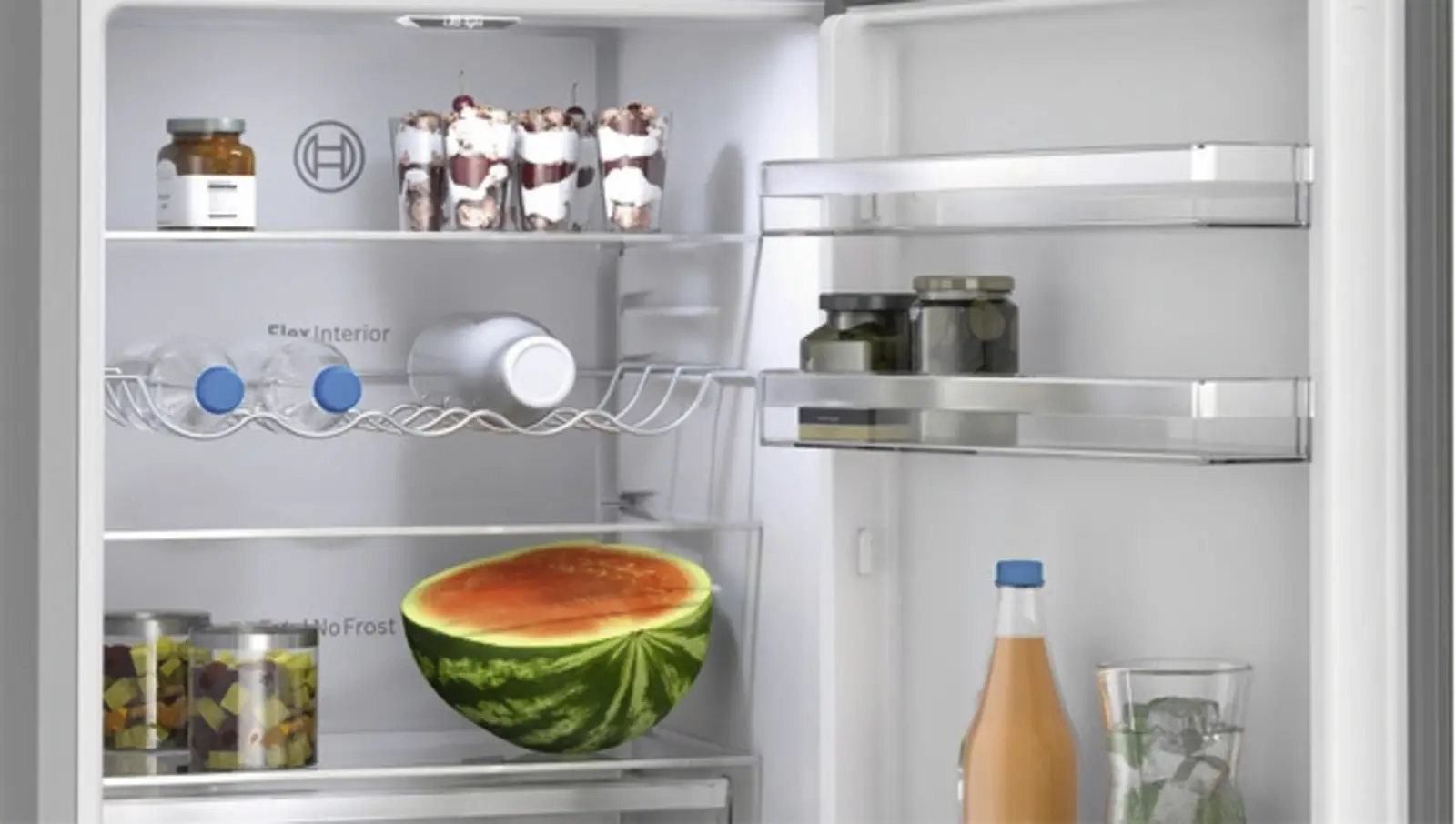 BOSCH KGN362I1F Koel-vriescombinatie