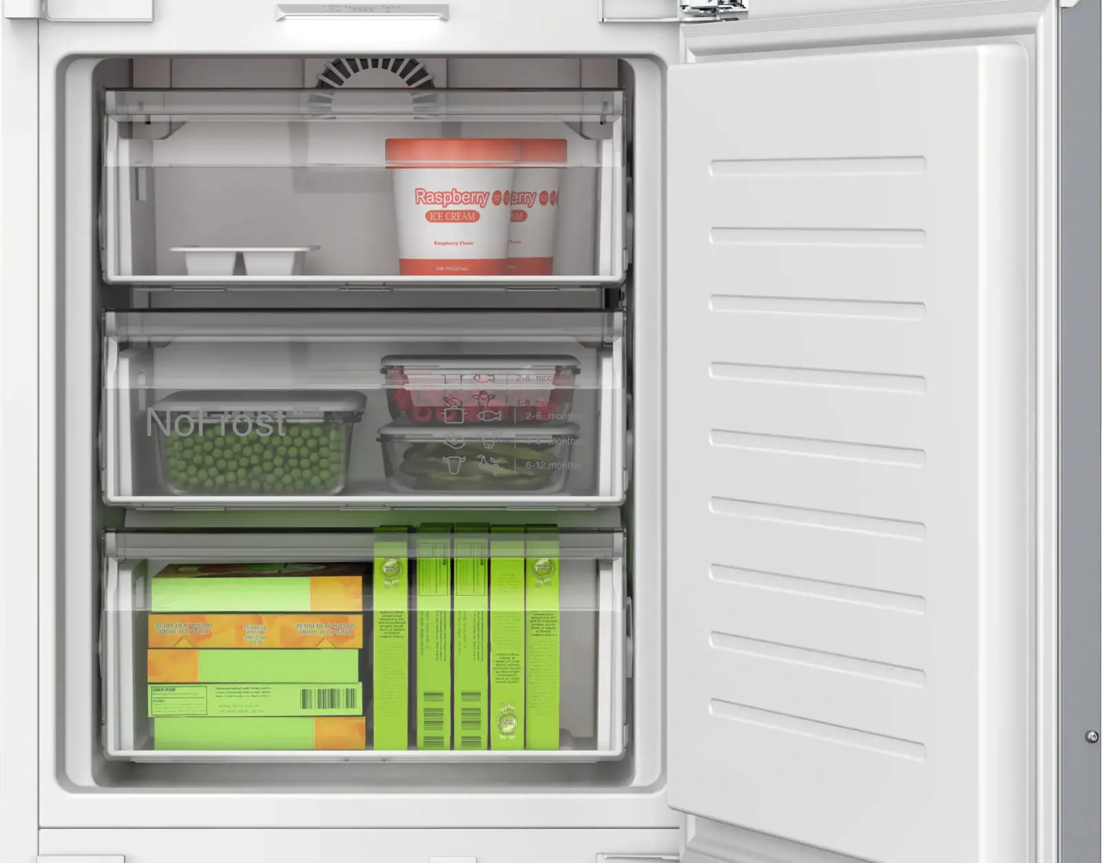 BOSCH KIN96ADC0 Serie 6 Inbouw Koel-vriescombinatie