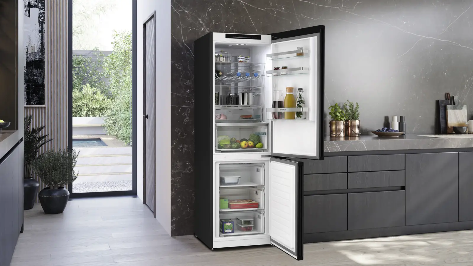 Siemens KG36NVXBG iQ300 Koel-vriescombinatie