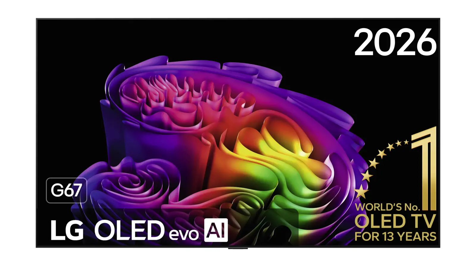 LG OLED77G67LW OLED evo Gallery TV (2026)