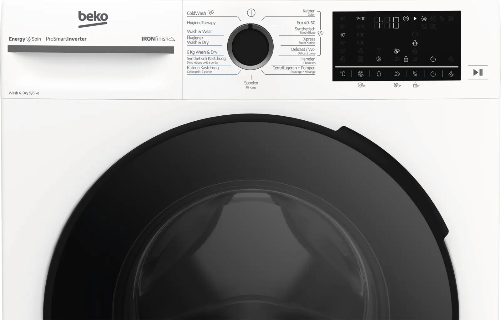 Beko BM5DFT4941W Was-droogcombinatie