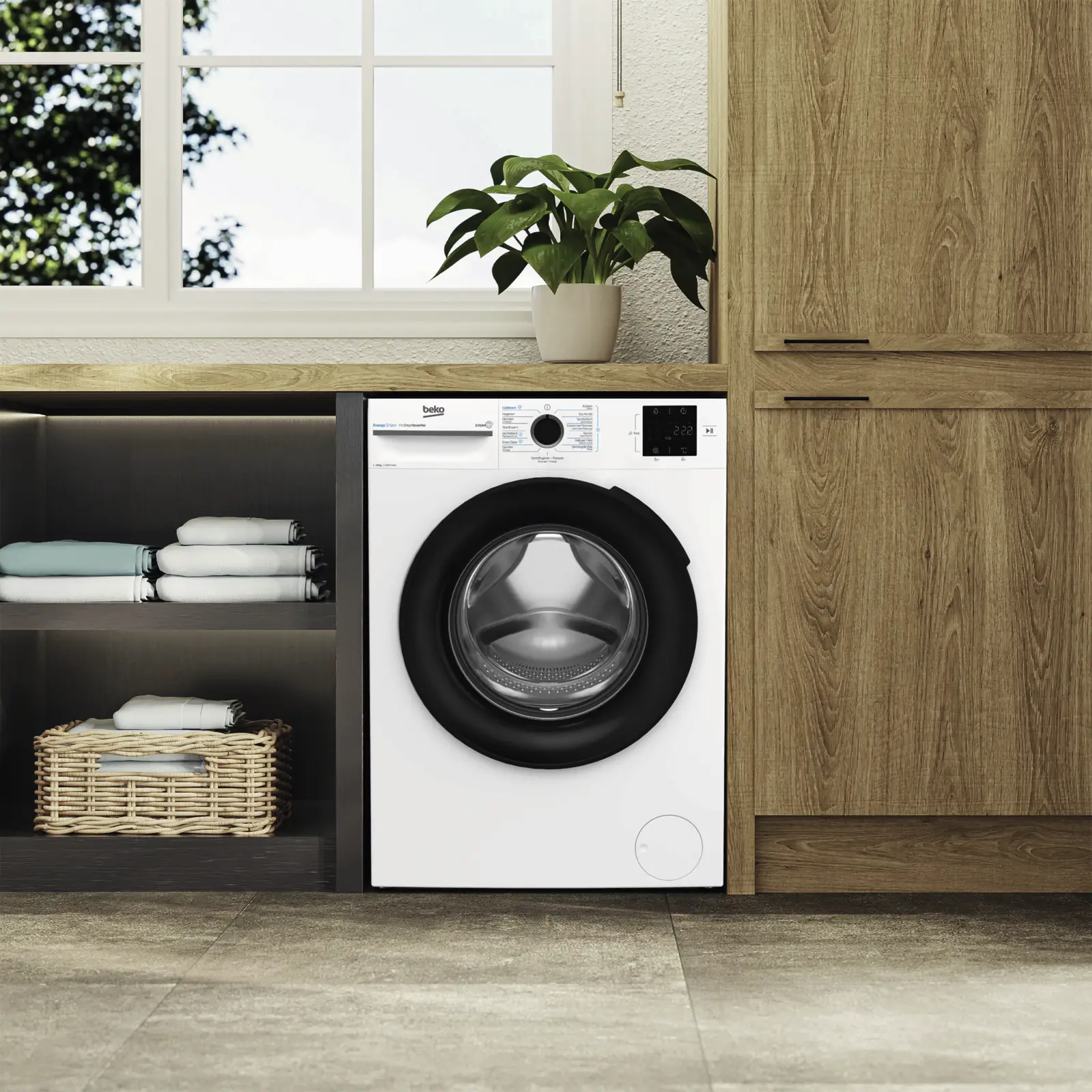 Beko BM3WFT31041W Wasmachine