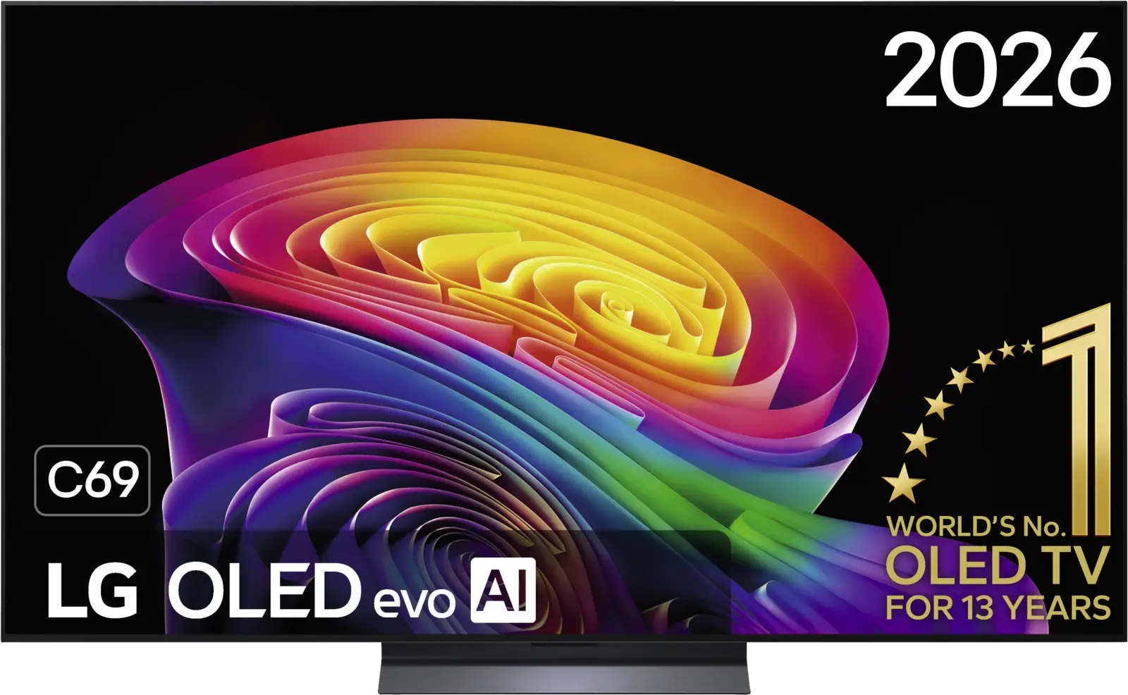 LG OLED65C69LB OLED evo 4K Smart TV (2026)