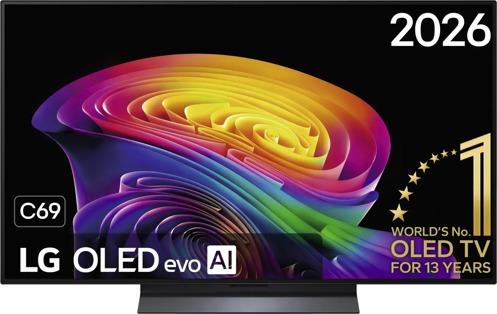 LG OLED55C69LB OLED evo 4K Smart TV (2026)