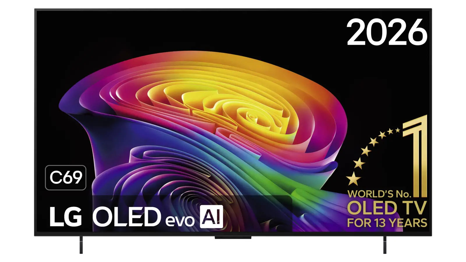 LG OLED42C69LB OLED evo 4K Smart TV (2026)