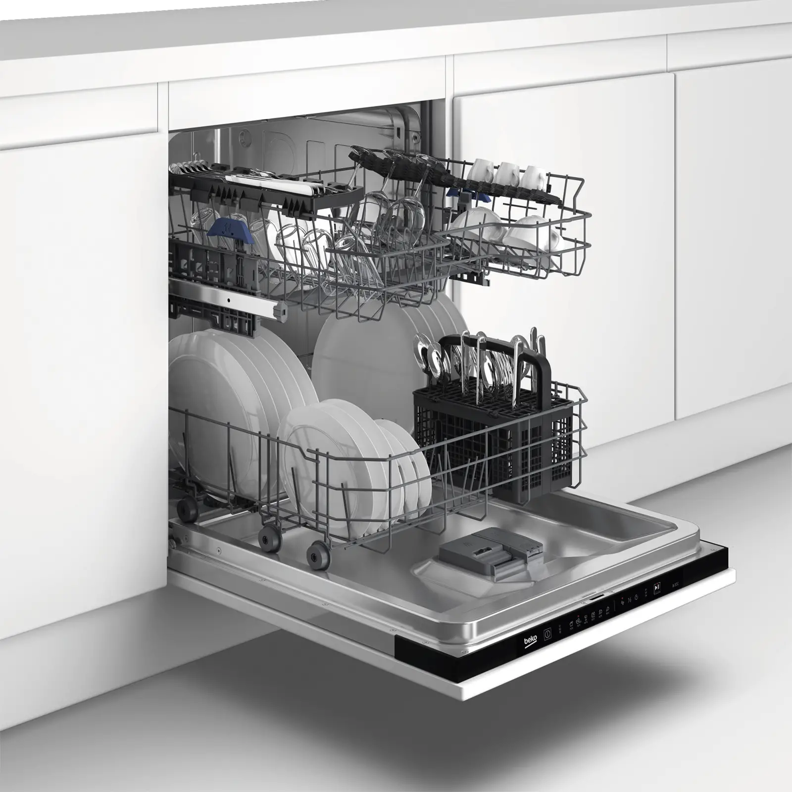 Beko BDIN16444 Inbouw Vaatwasser