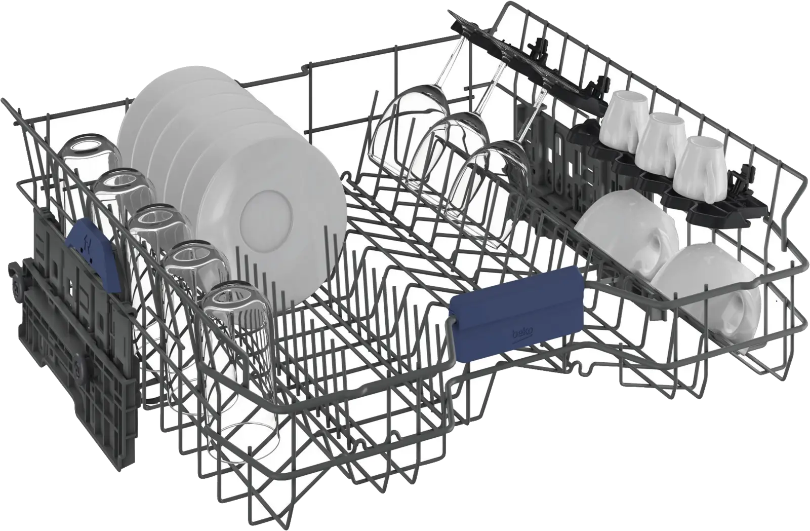 Beko BDSN36540XP Inbouw Vaatwasser