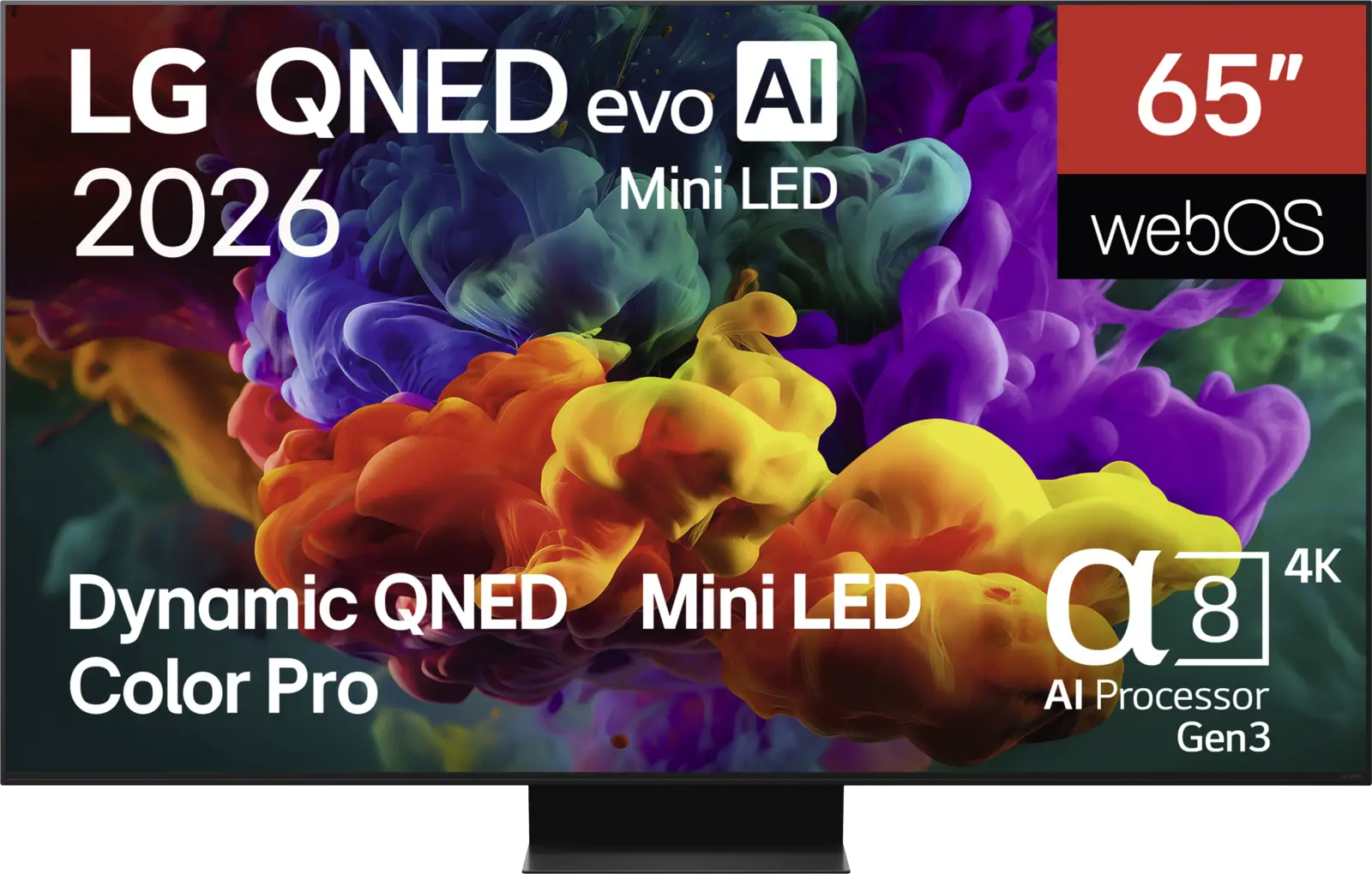 LG 65QNED87B6A QNED evo Mini-LED 4K Smart TV (2026)