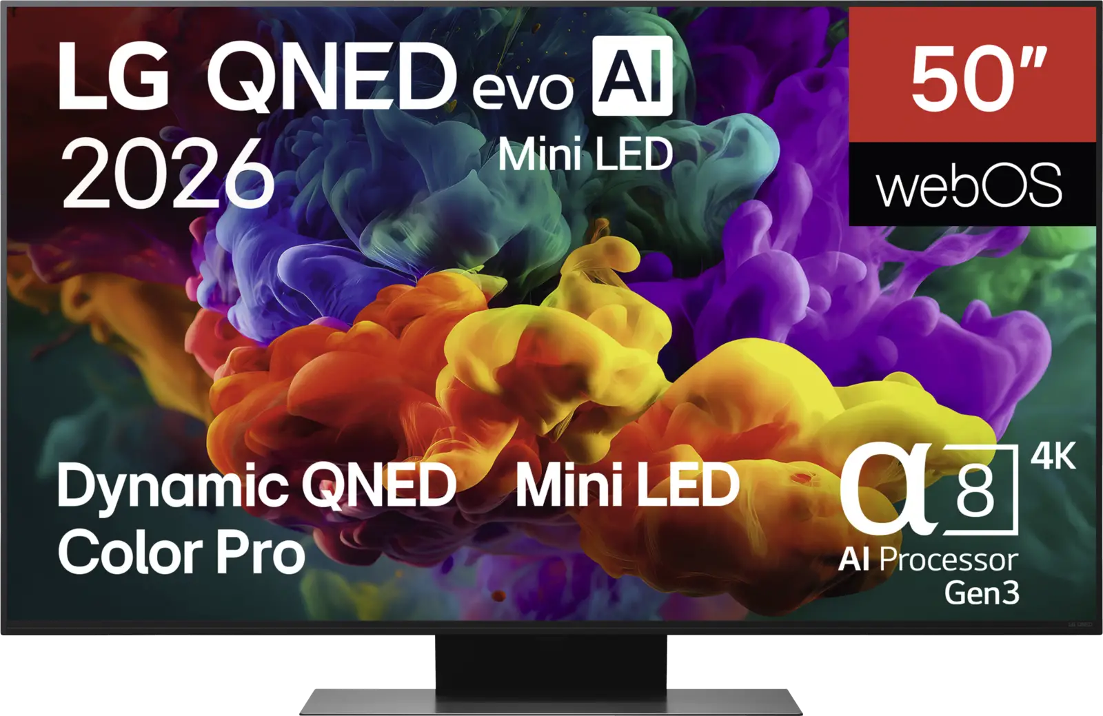 LG 50QNED87B6A QNED evo Mini LED 4K Smart TV (2026)