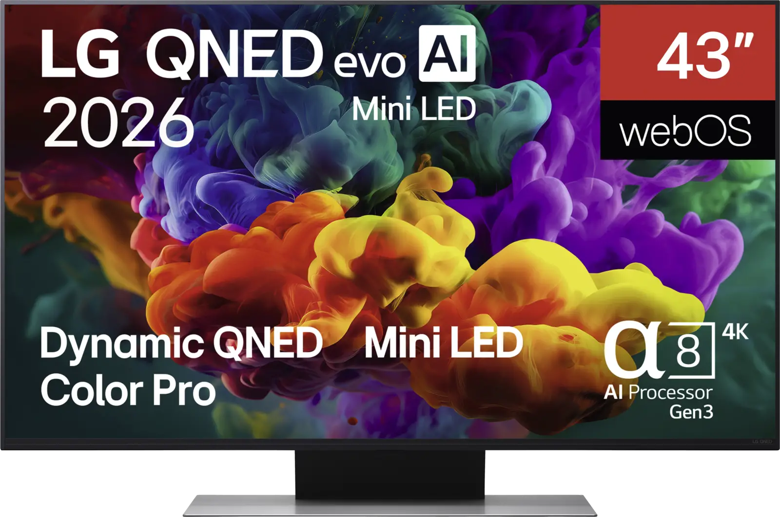 LG 43QNED87B6A QNED evo Mini-LED 4K Smart TV (2026)