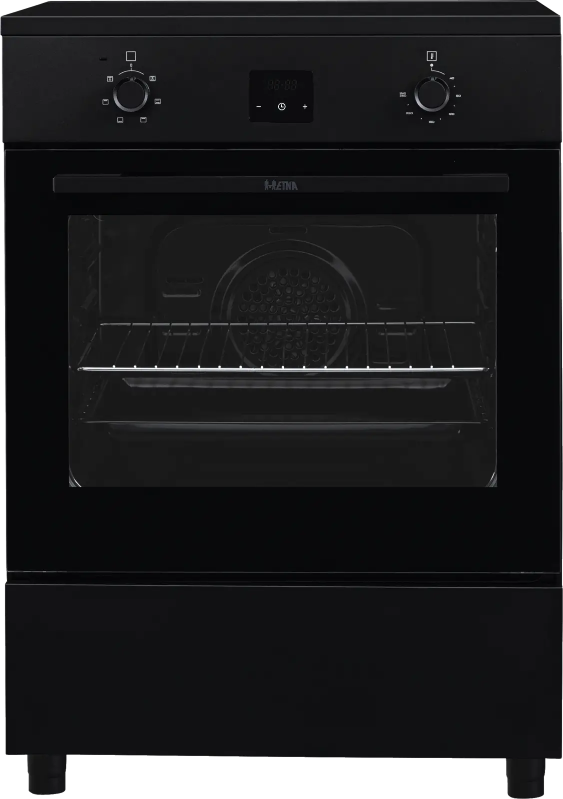 ETNA FI460ZWA Inductie / Elektro Fornuis - Zwart