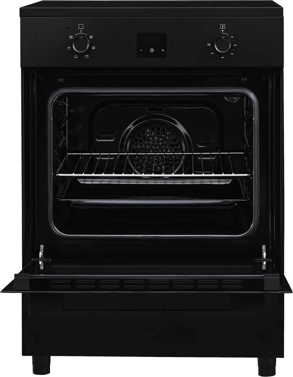 ETNA FI460ZWA Inductie / Elektro Fornuis - Zwart