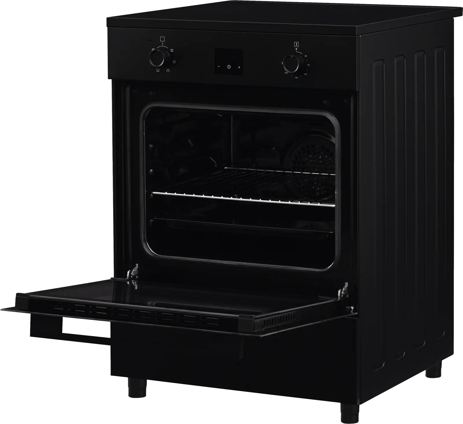 ETNA FI460ZWA Inductie / Elektro Fornuis - Zwart