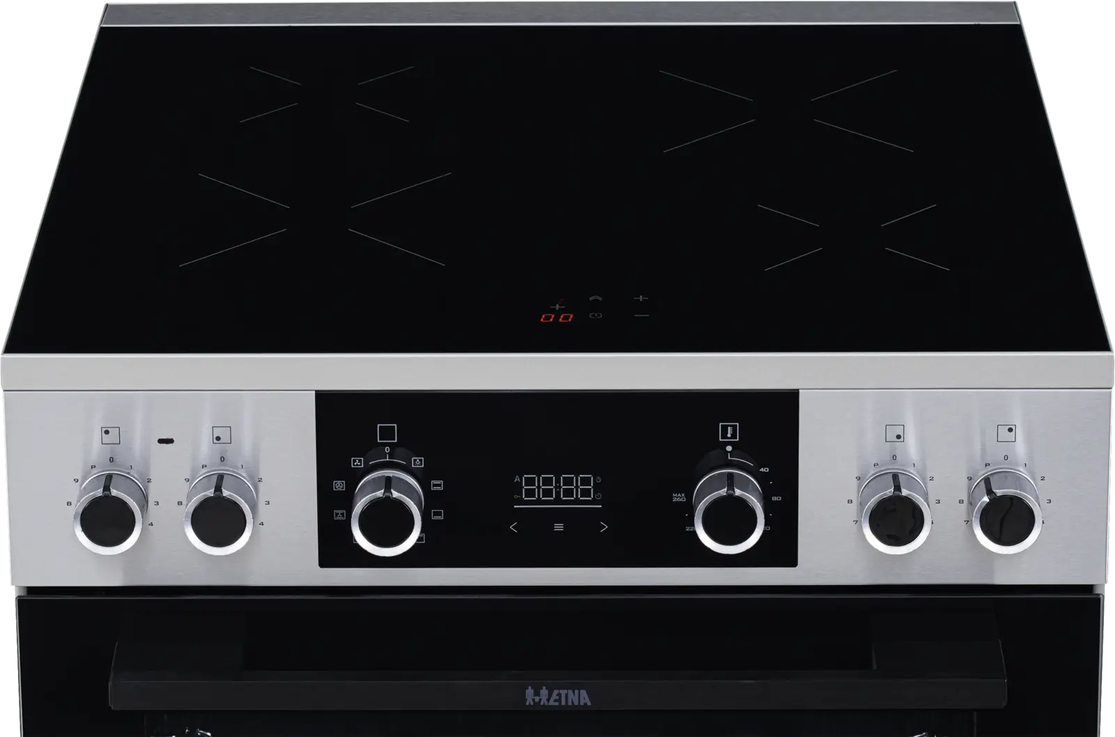 ETNA FI660RVS Inductie / Elektro Fornuis