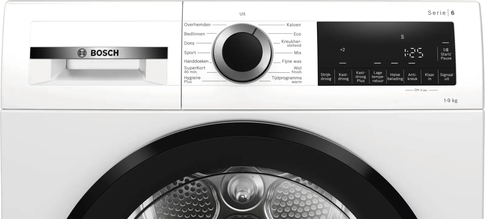 BOSCH WQG143DANL Serie 6 Warmtepompdroger