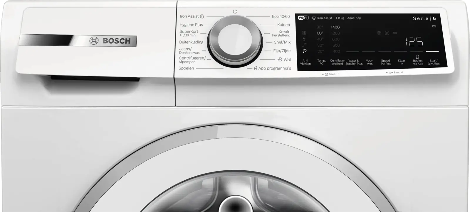 BOSCH WGJ23409NL Serie 6 EXCLUSIV Wasmachine