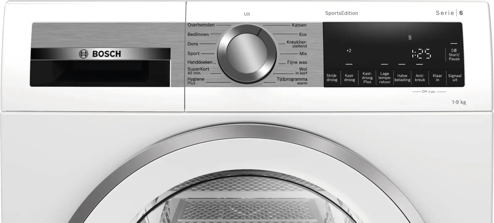 BOSCH WQG243DENL Serie 6 Warmtepompdroger